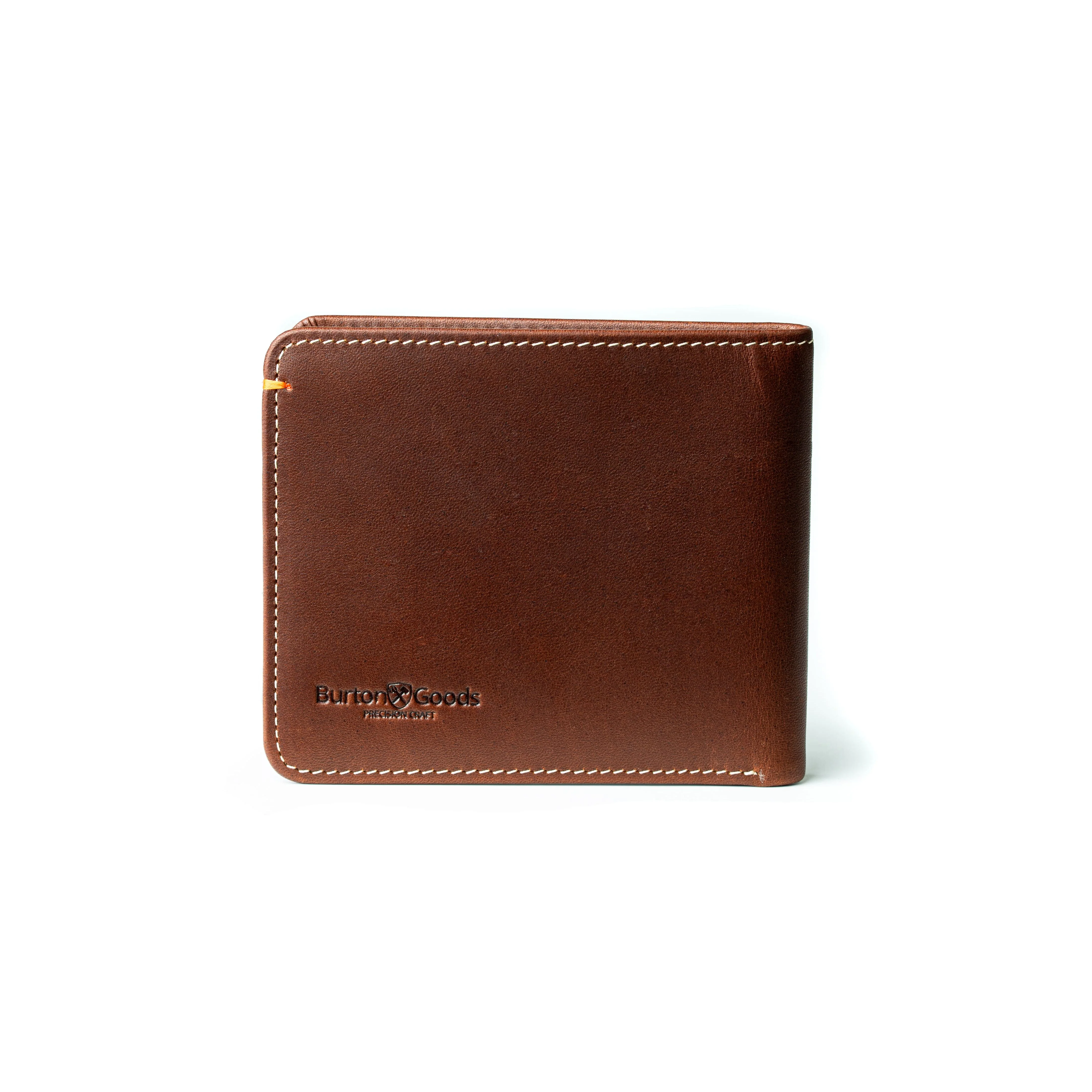 Classic Slim Bi-Fold Leather Wallet - Image 3