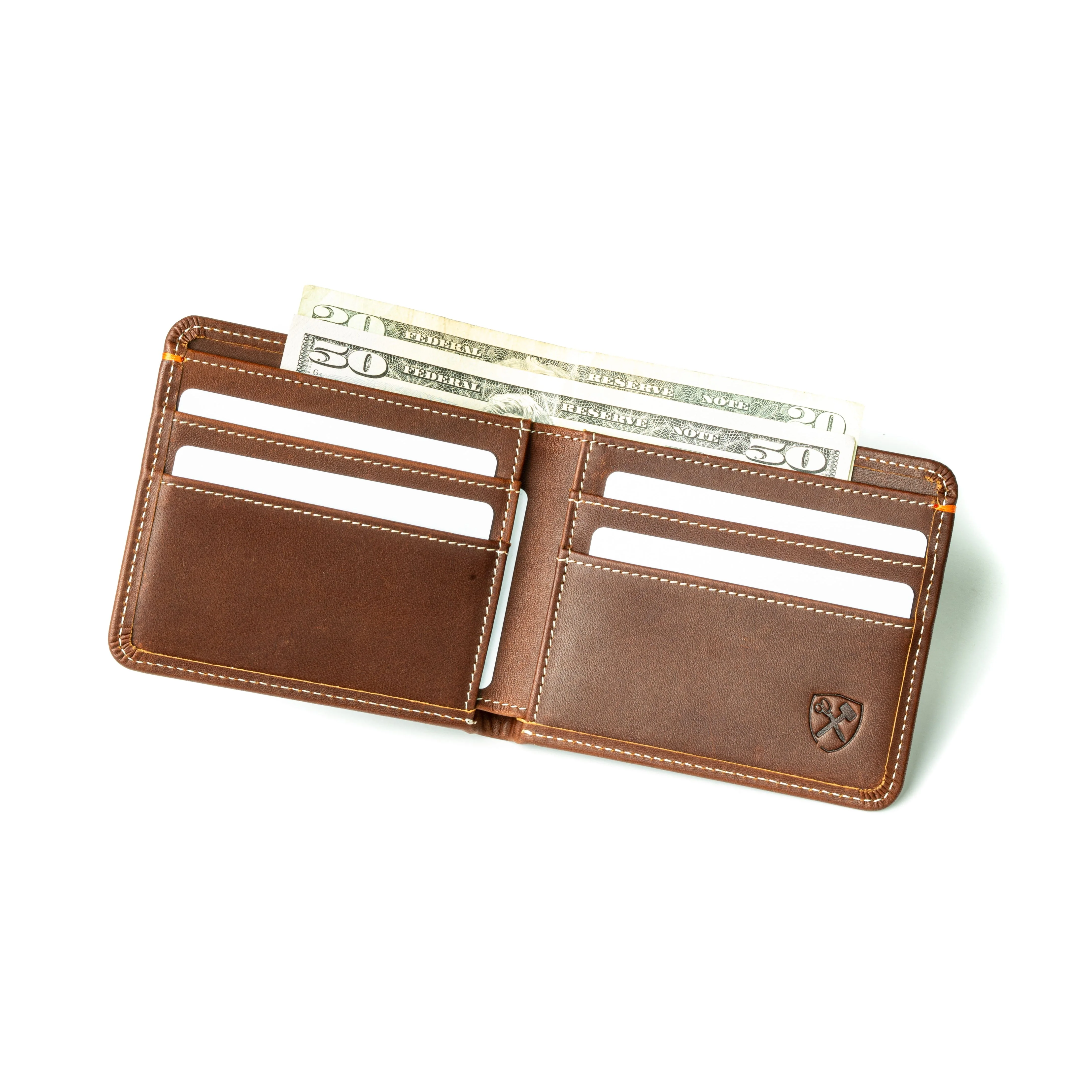 Classic Slim Bi-Fold Leather Wallet - Image 7
