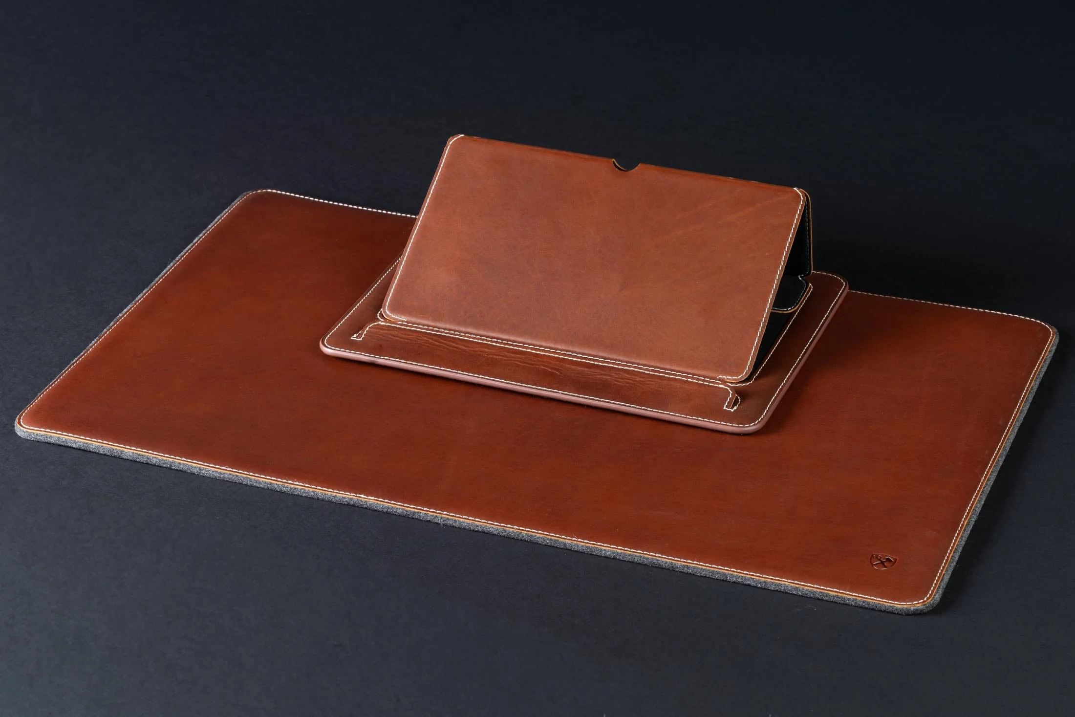 Leather And Woolen Desk Pad - Image 15