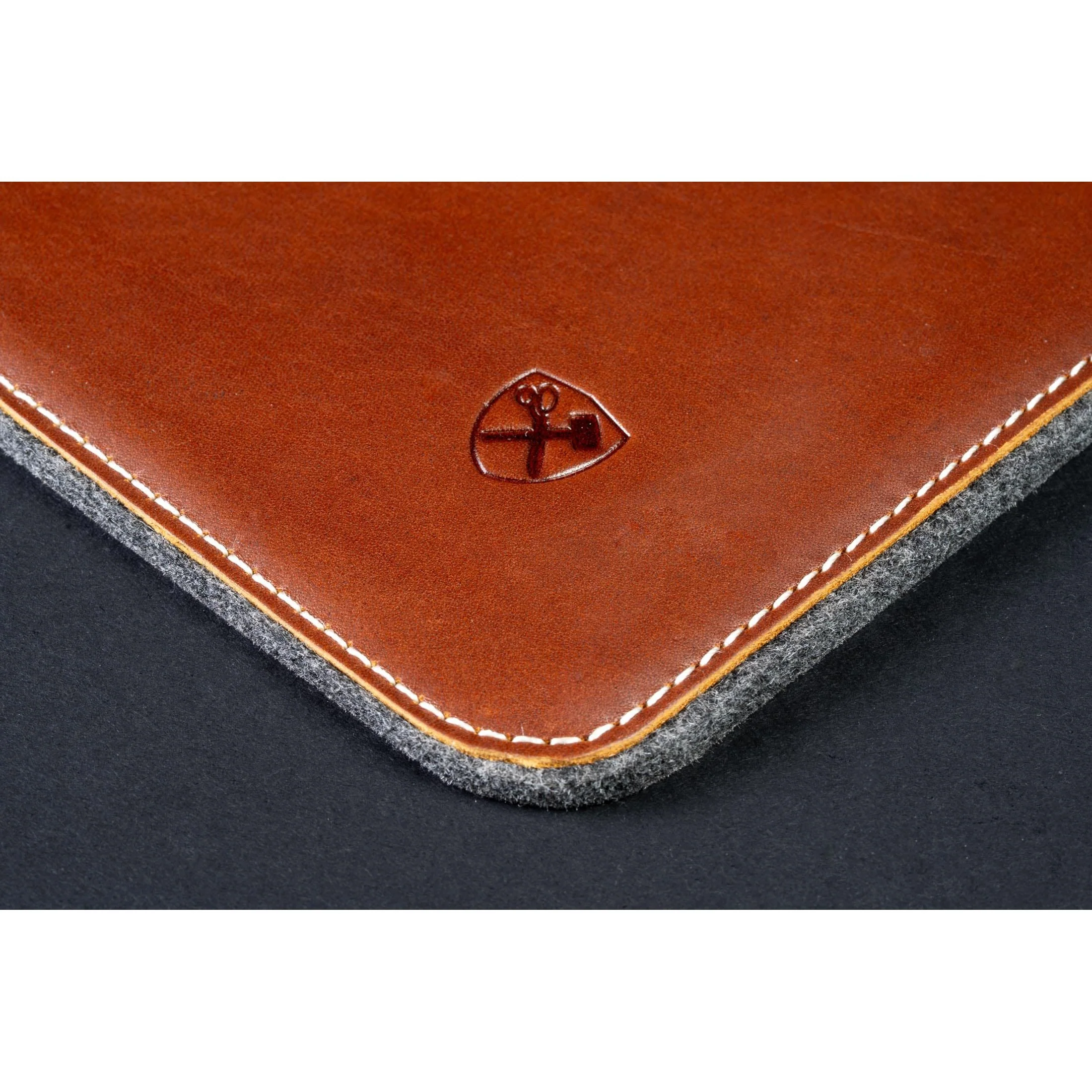 Leather And Woolen Desk Pad - Image 6