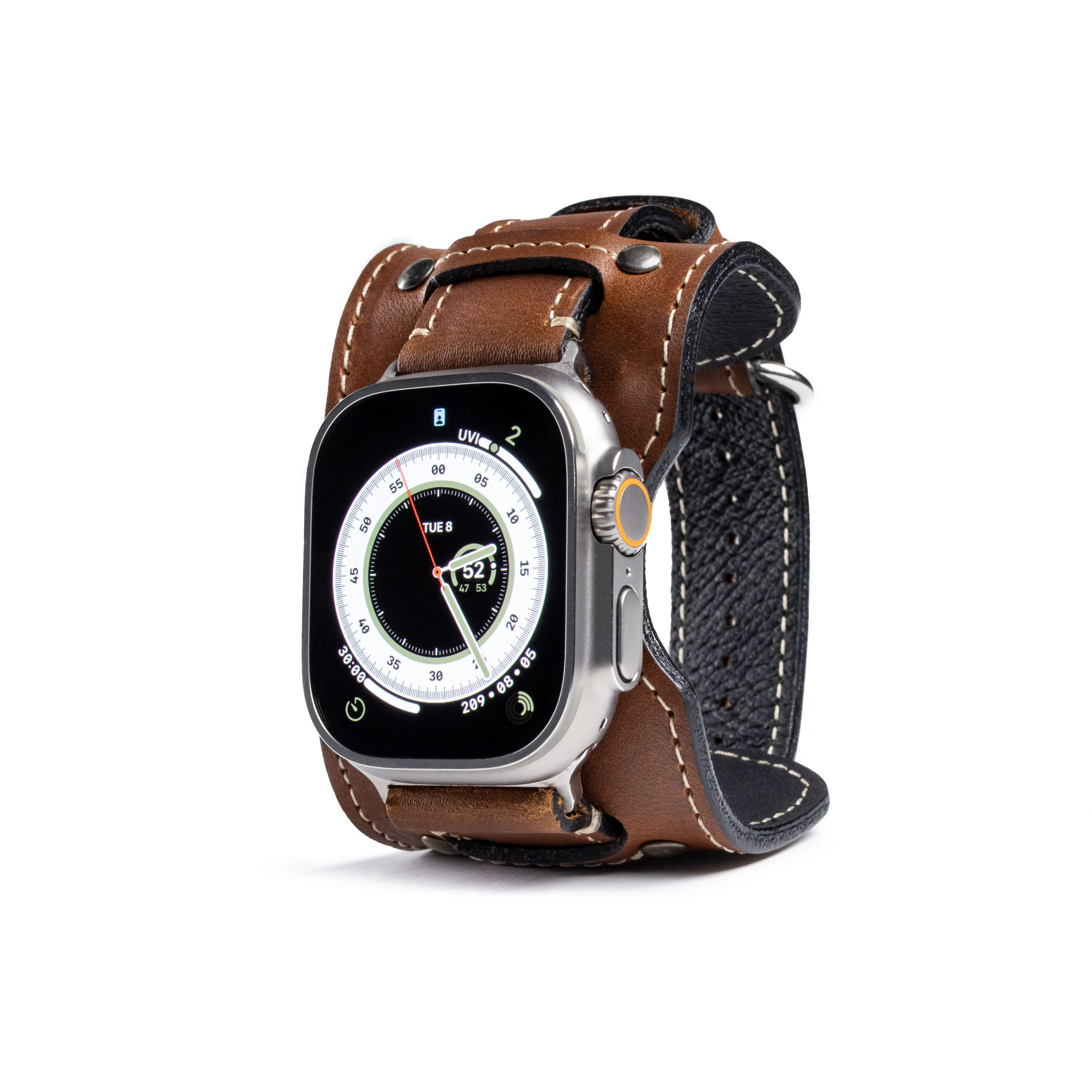 Vintage Leather Cuff For Apple Watch - Image 11