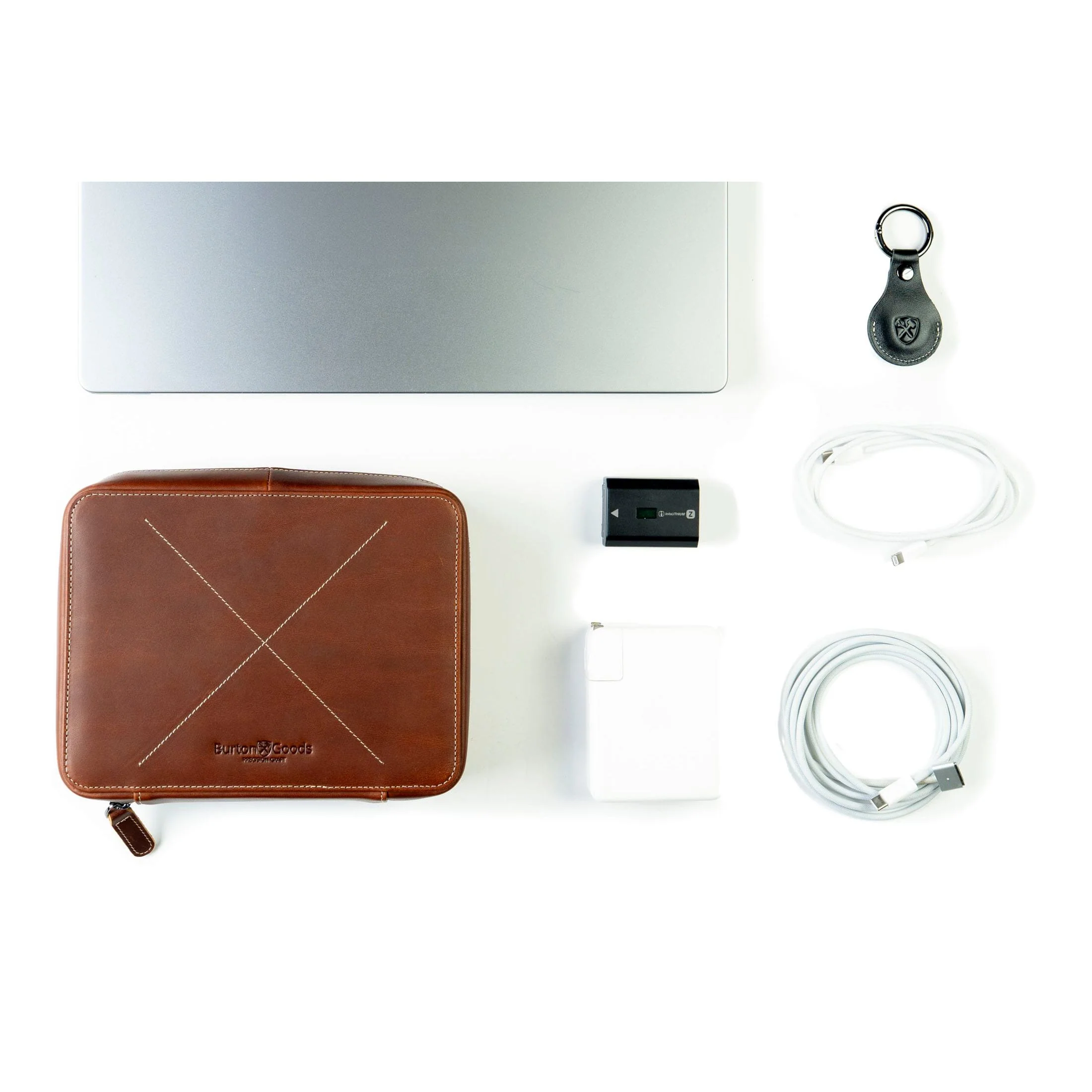 Leather Techfolio Cord Organizer - Image 4