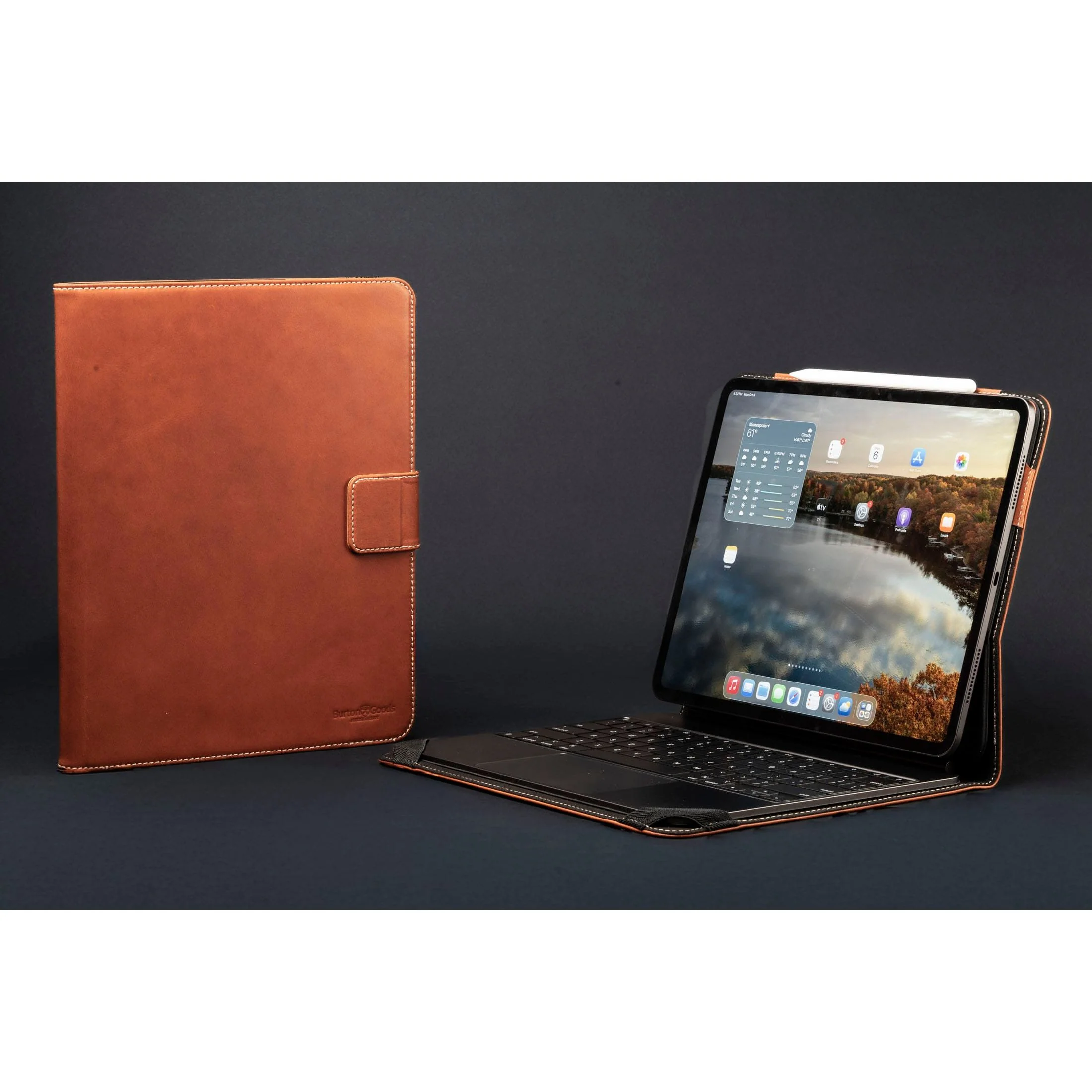 Limited Edition: Magic Keyboard Leather Case M5/M4 iPad Pro 13" - Image 13