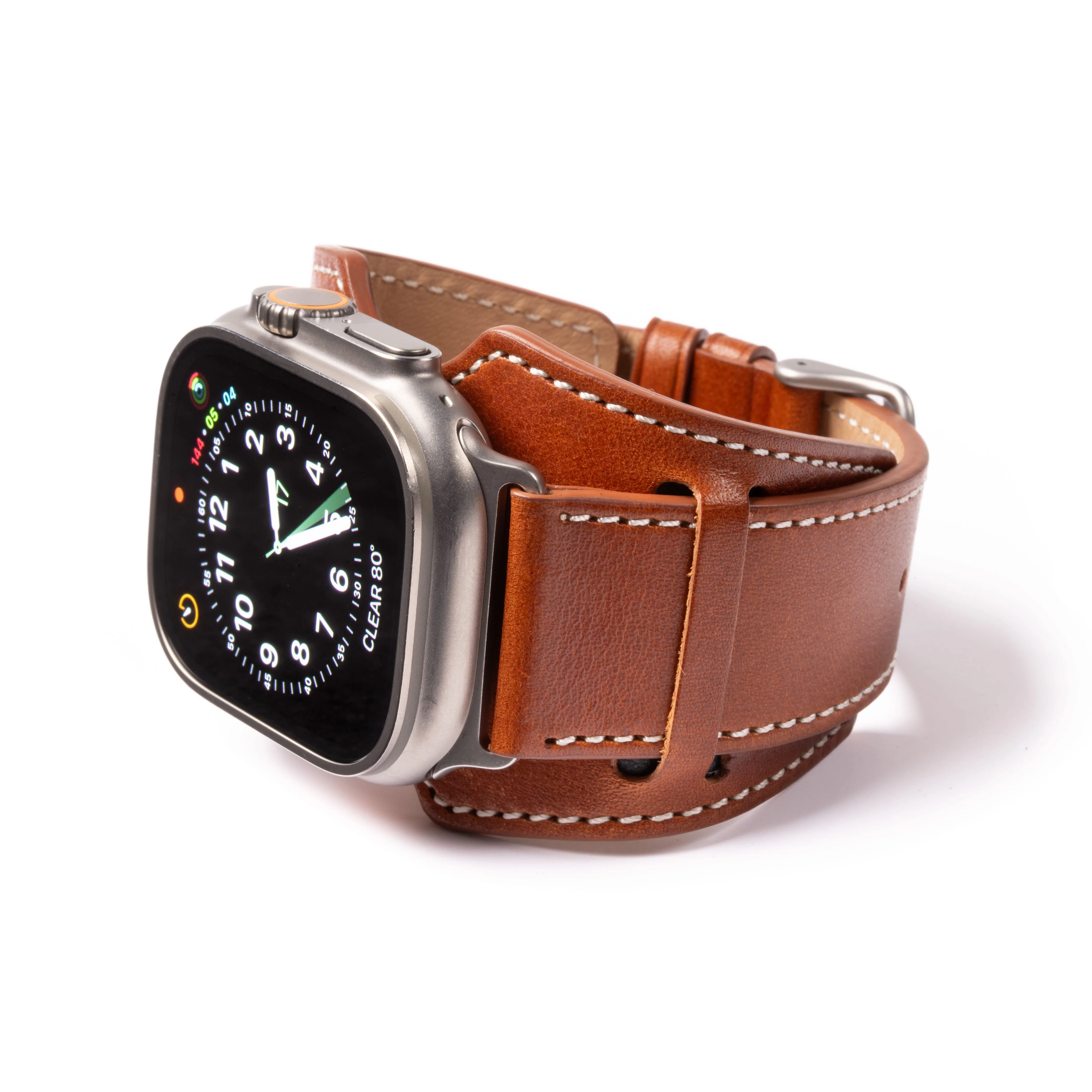 Slim Logan Leather Cuff - Image 15