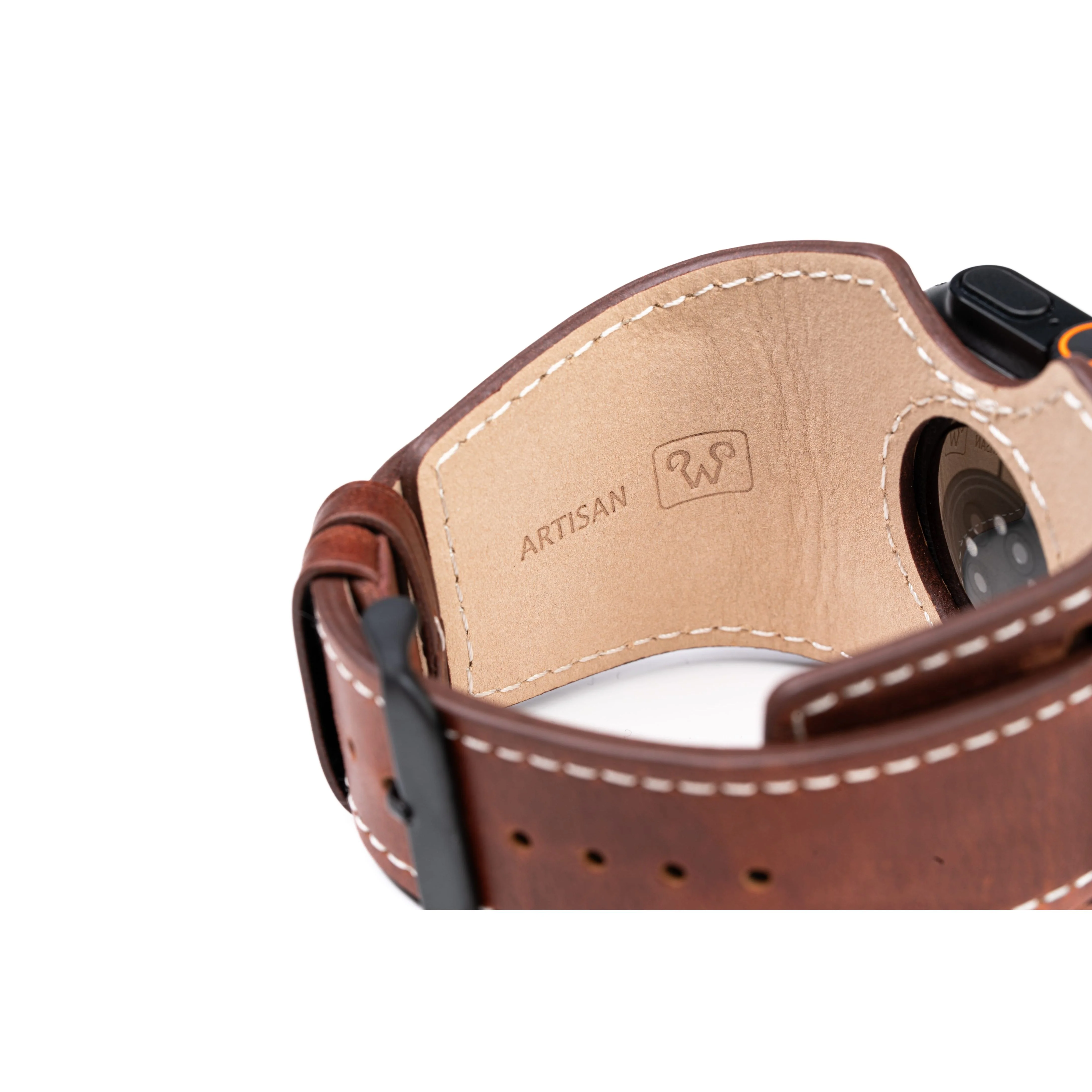 Slim Logan Leather Cuff - Image 25