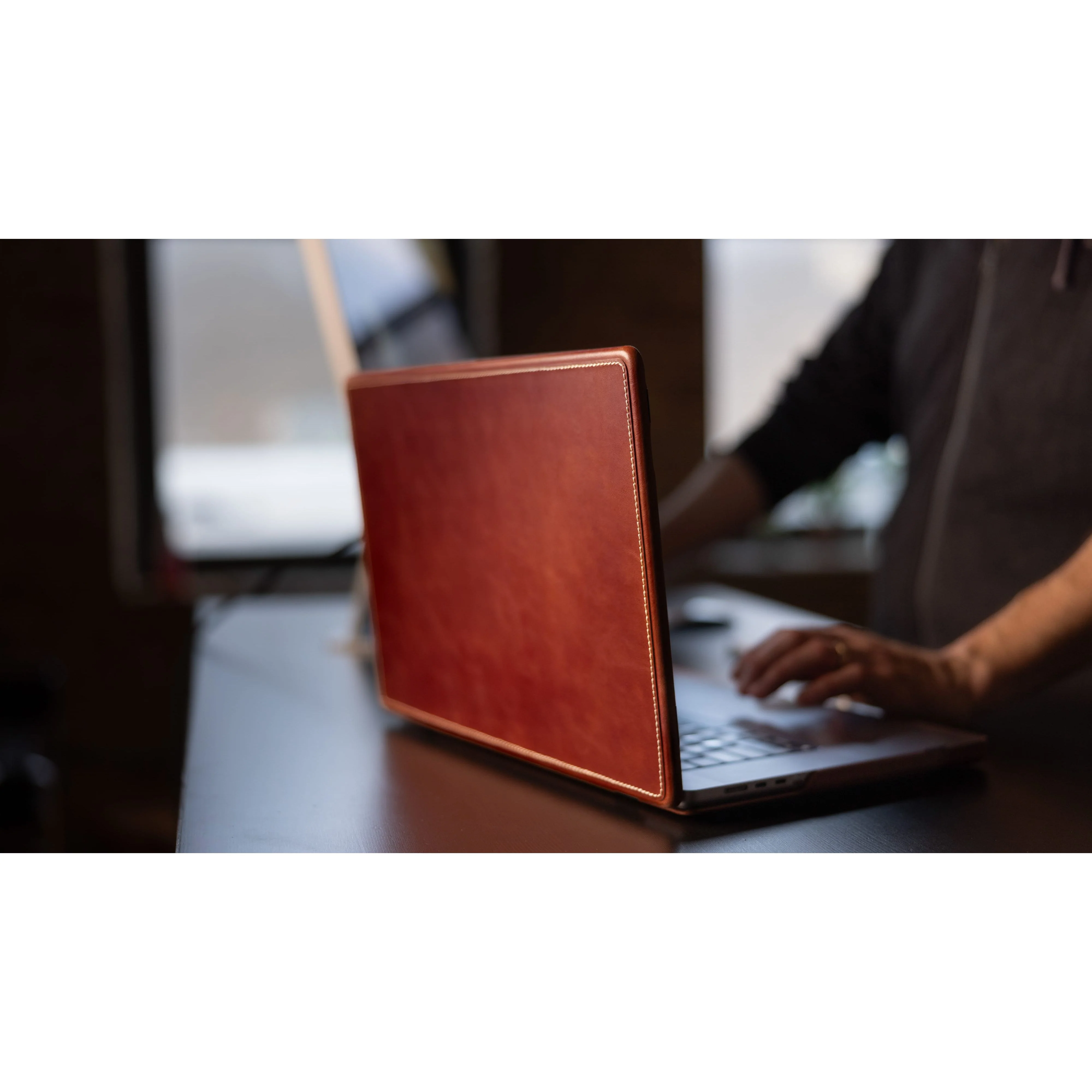 Luxury Leather Slim Case For MacBook Air 13 Inch - Image 3