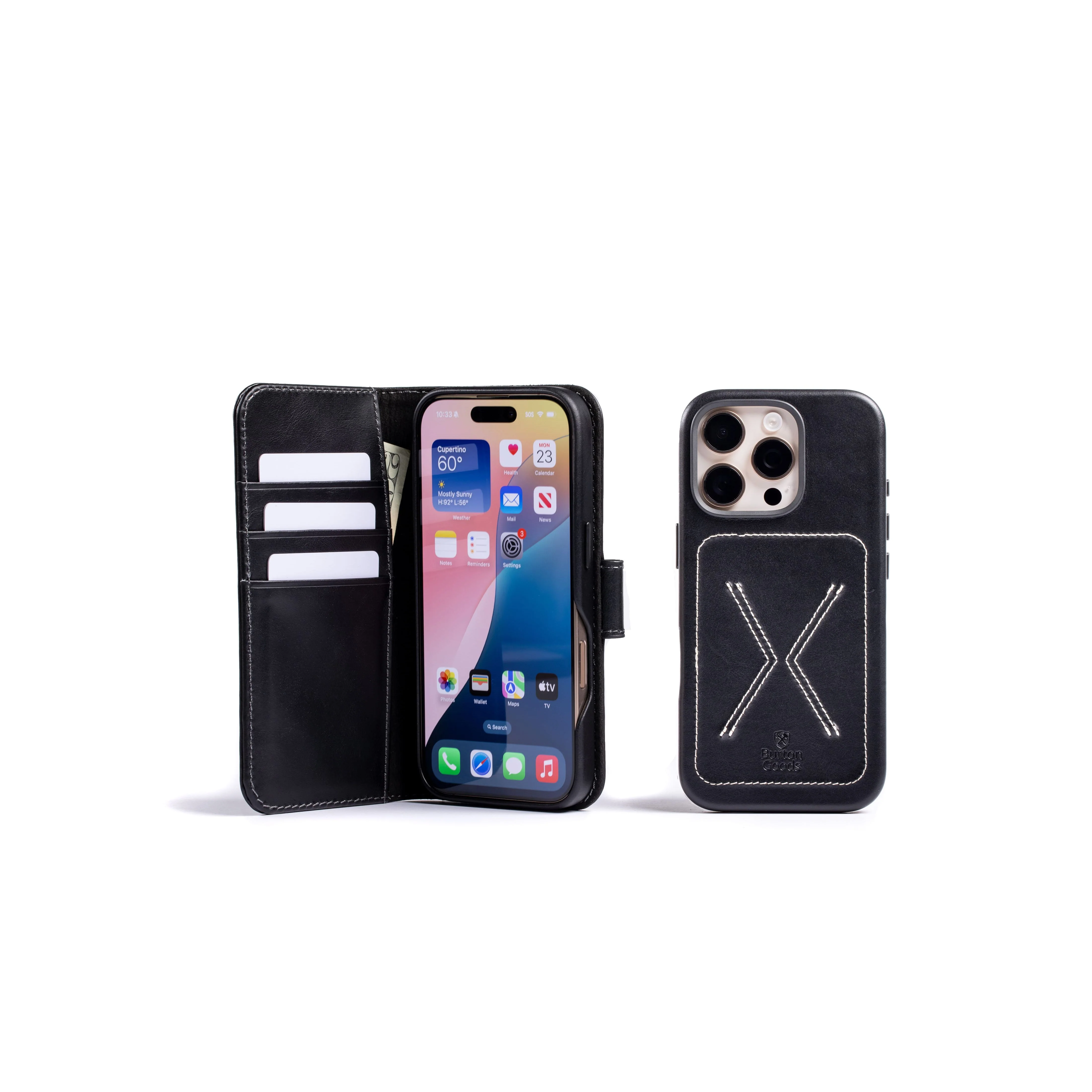 Luxury Modern Pocket Book For iPhone 16 Pro - Image 12