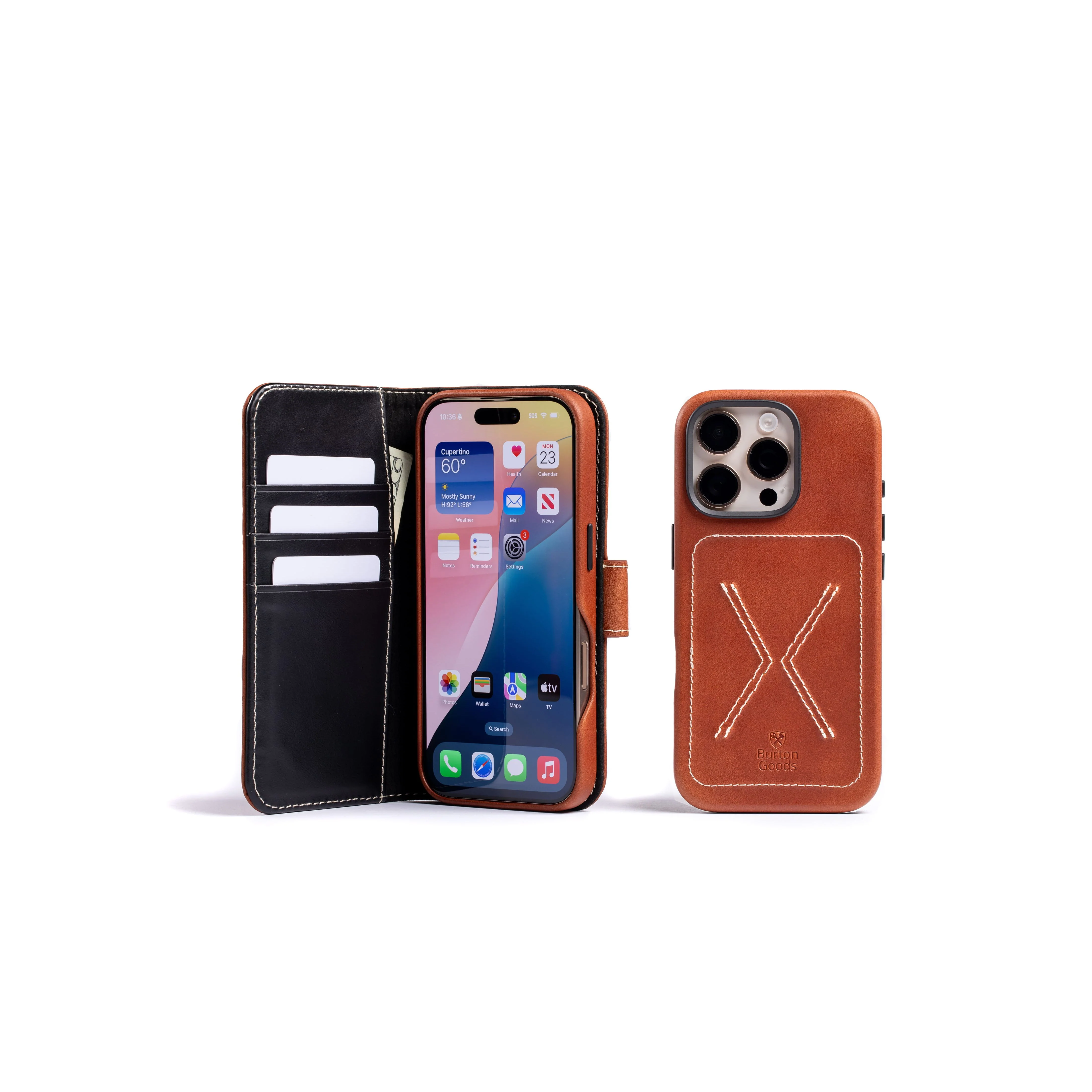 Luxury Modern Pocket Book For iPhone 16 Pro - Image 13