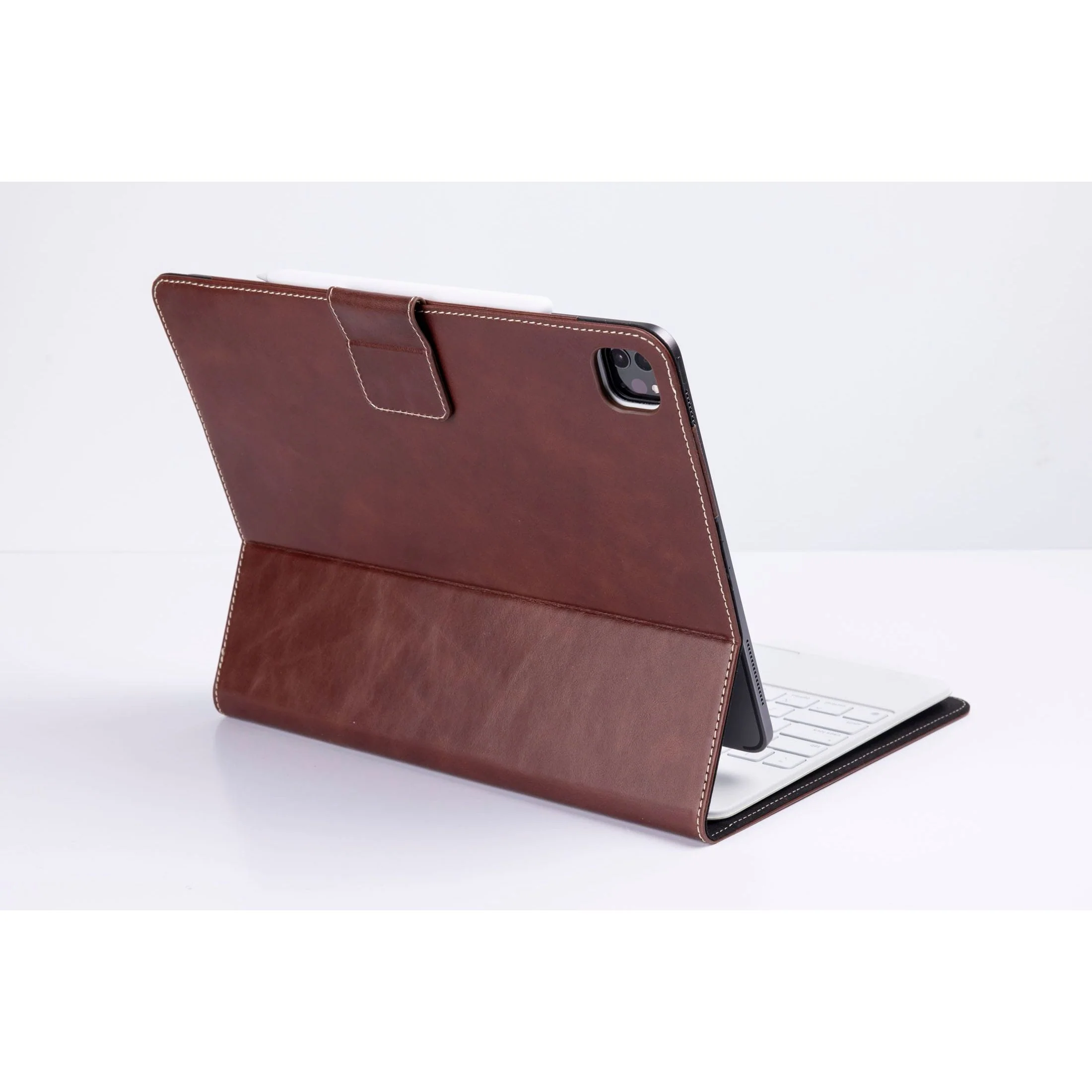 Magic Keyboard Leather Case For iPad Pro 12.9" - Image 8