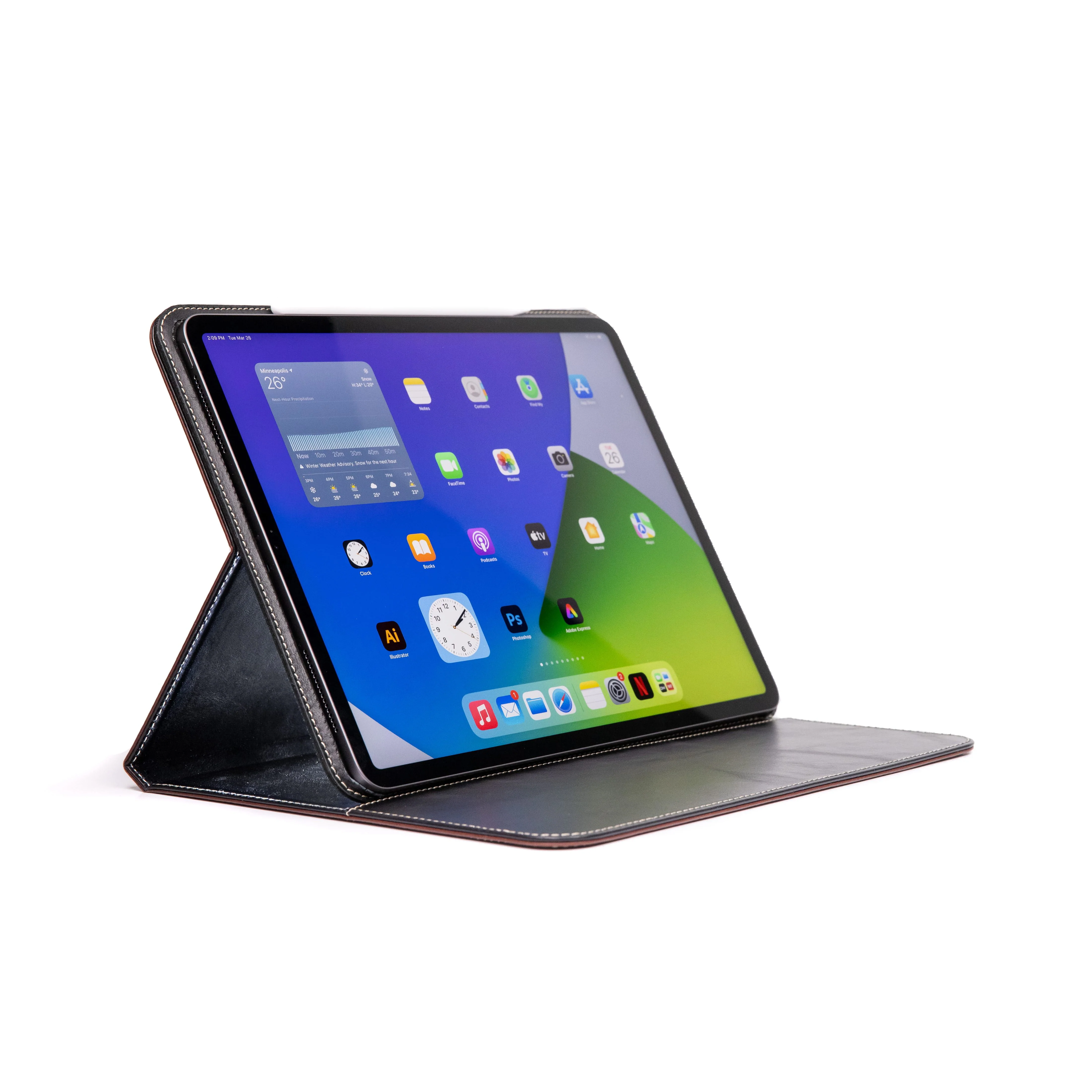CLEARANCE Magnetic Leather iPad Case M5 / M4 iPad Pro 13" - Image 3