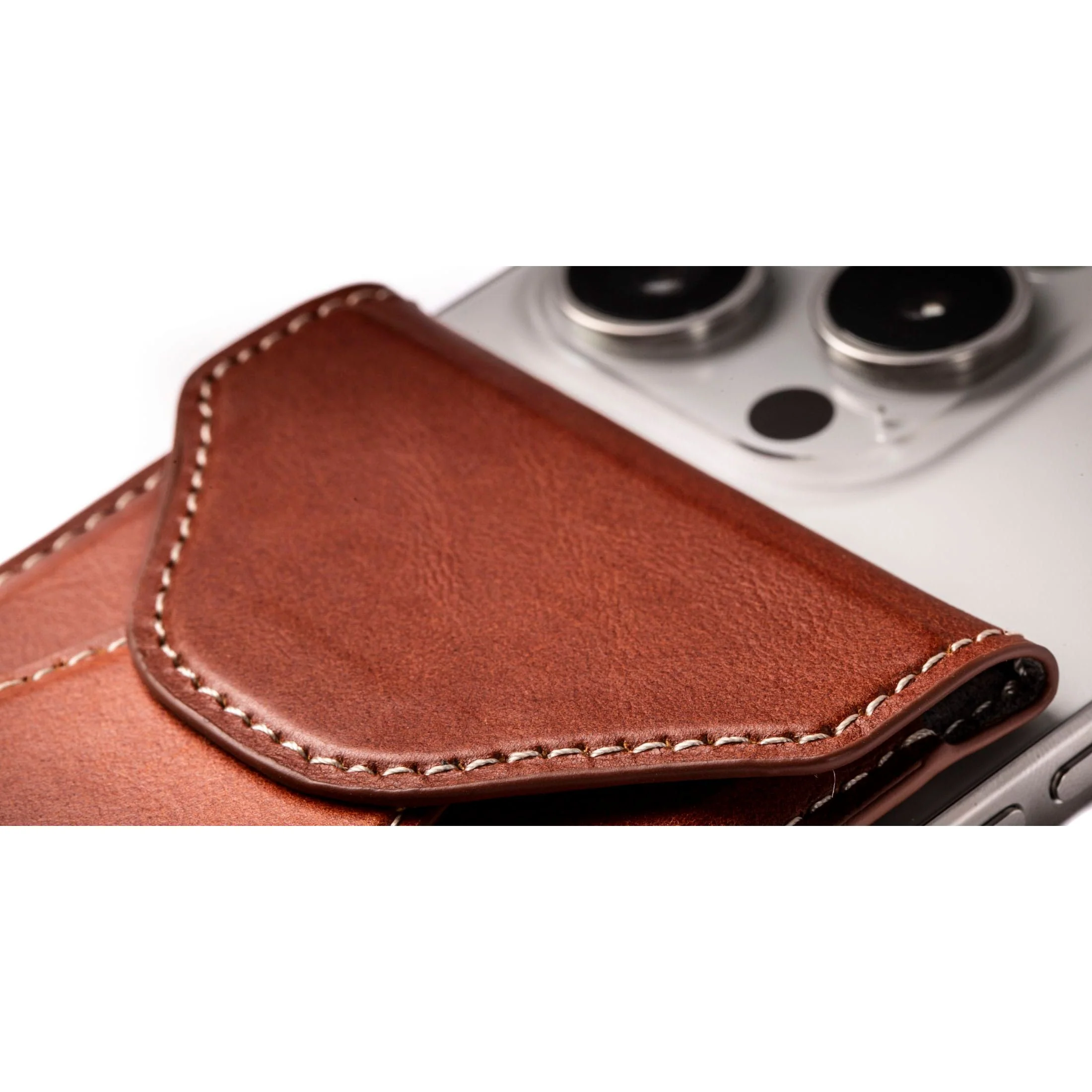 Slim Magsafe Leather Wallet Stand - Image 3