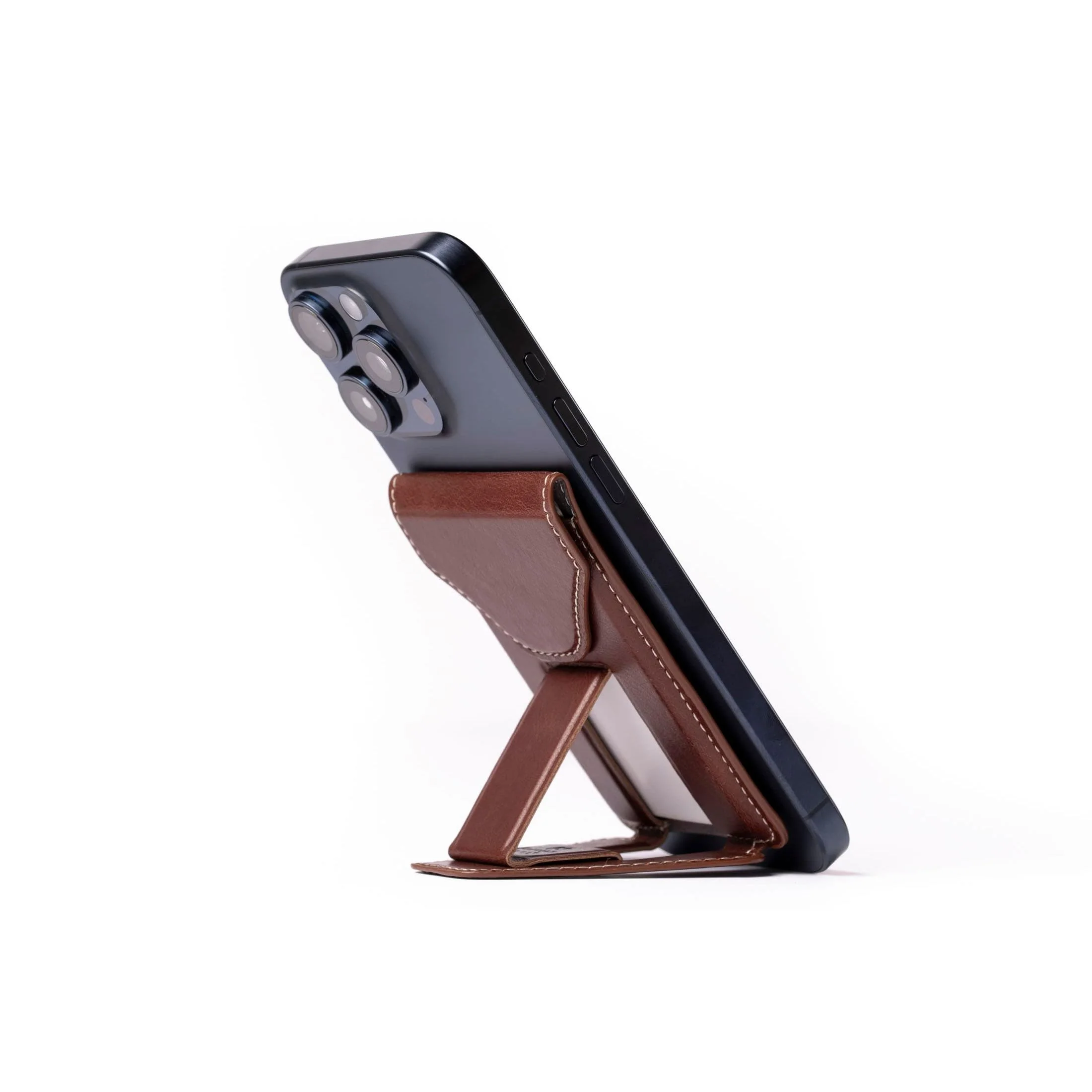 Slim Magsafe Leather Wallet Stand - Image 4