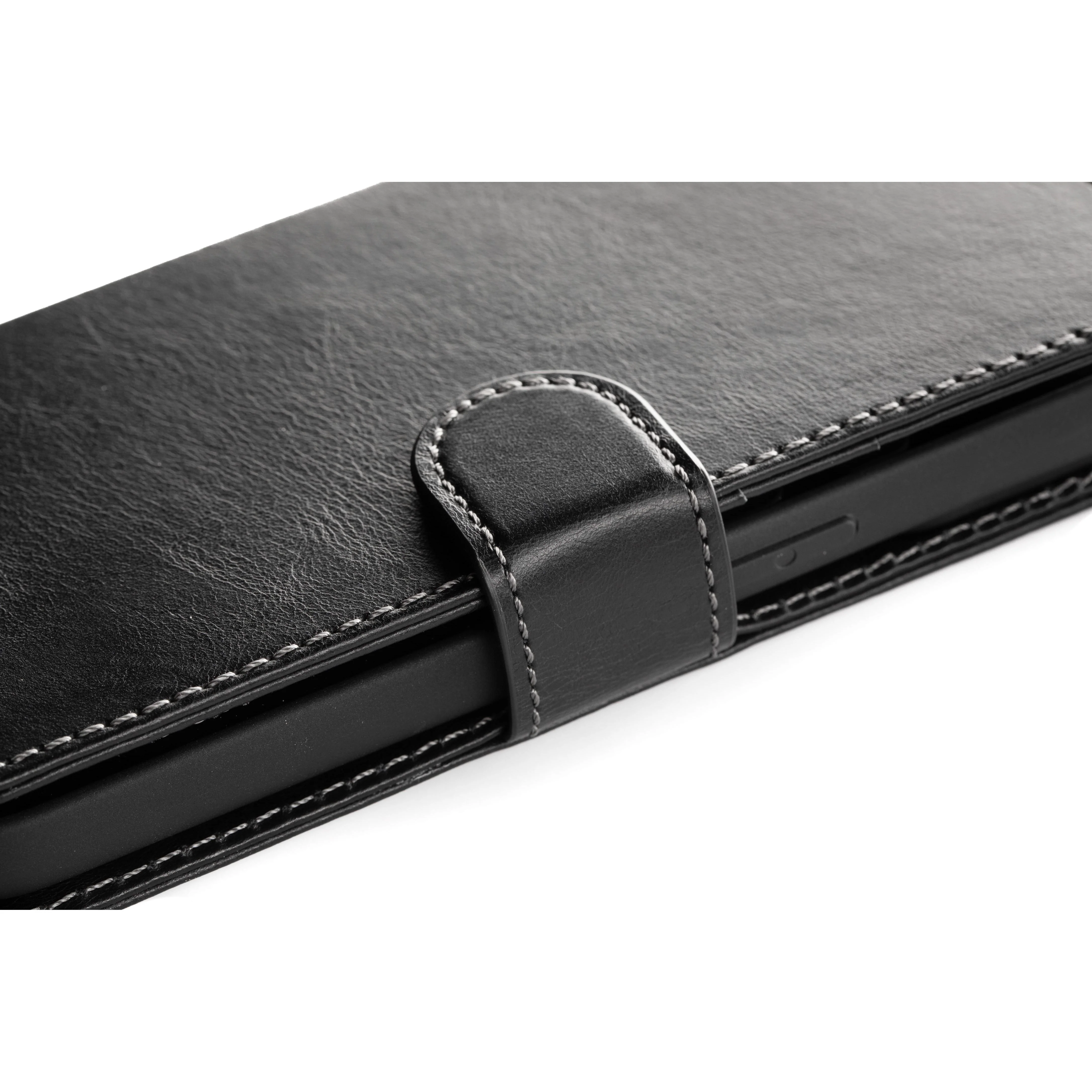 Modern Pocket Book Wallet Case For iPhone 15 Pro - Image 5