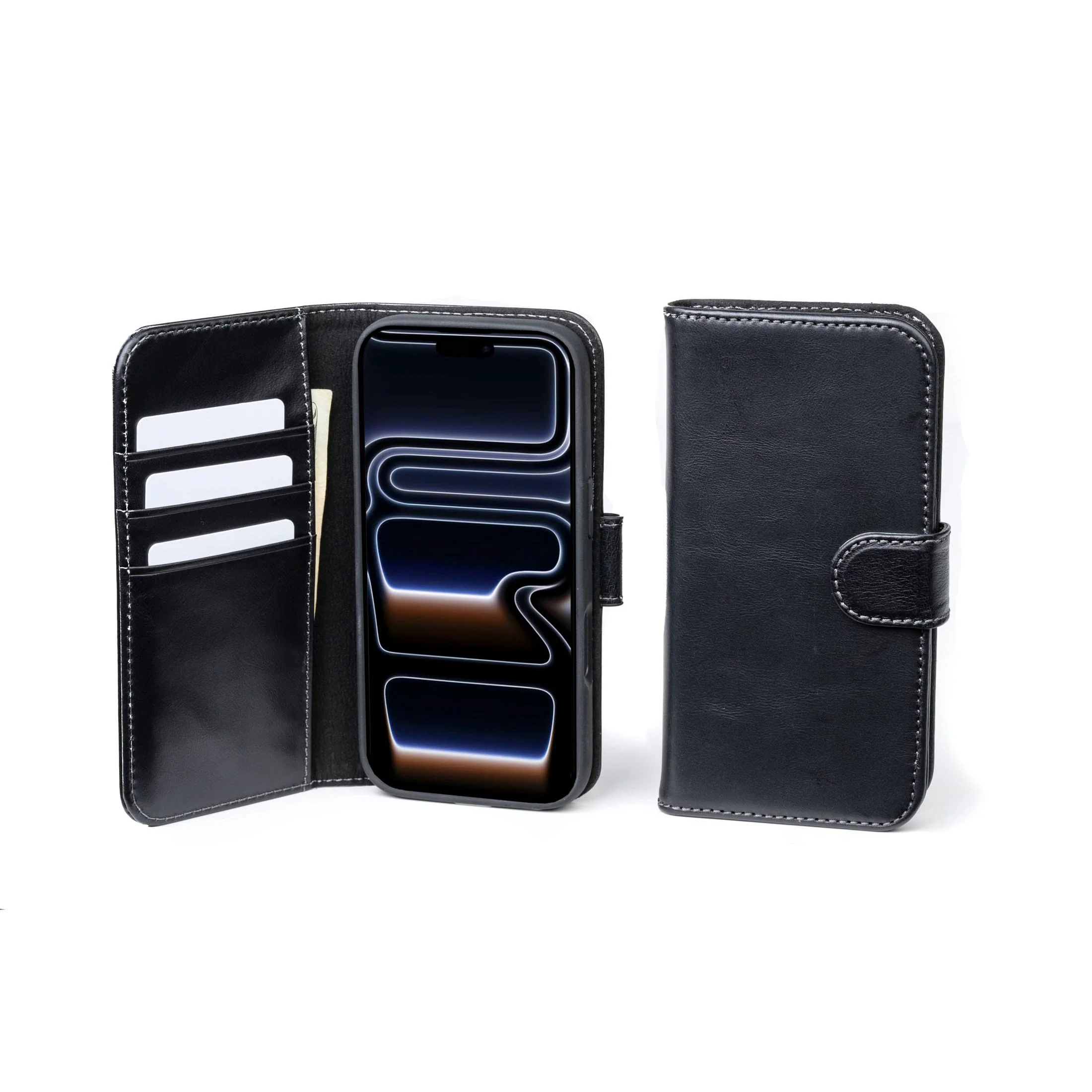 Modern Pocket Book Wallet Case For iPhone 17 Pro - Image 11