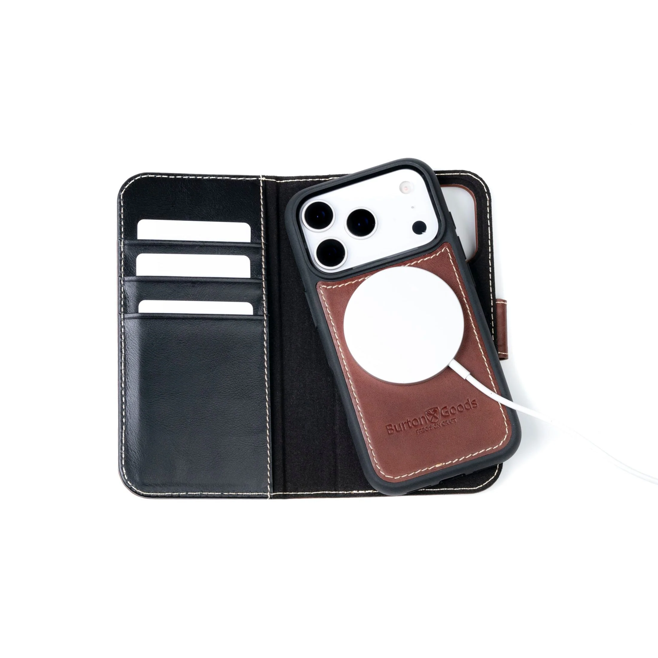 Modern Pocket Book Wallet Case For iPhone 17 Pro - Image 3