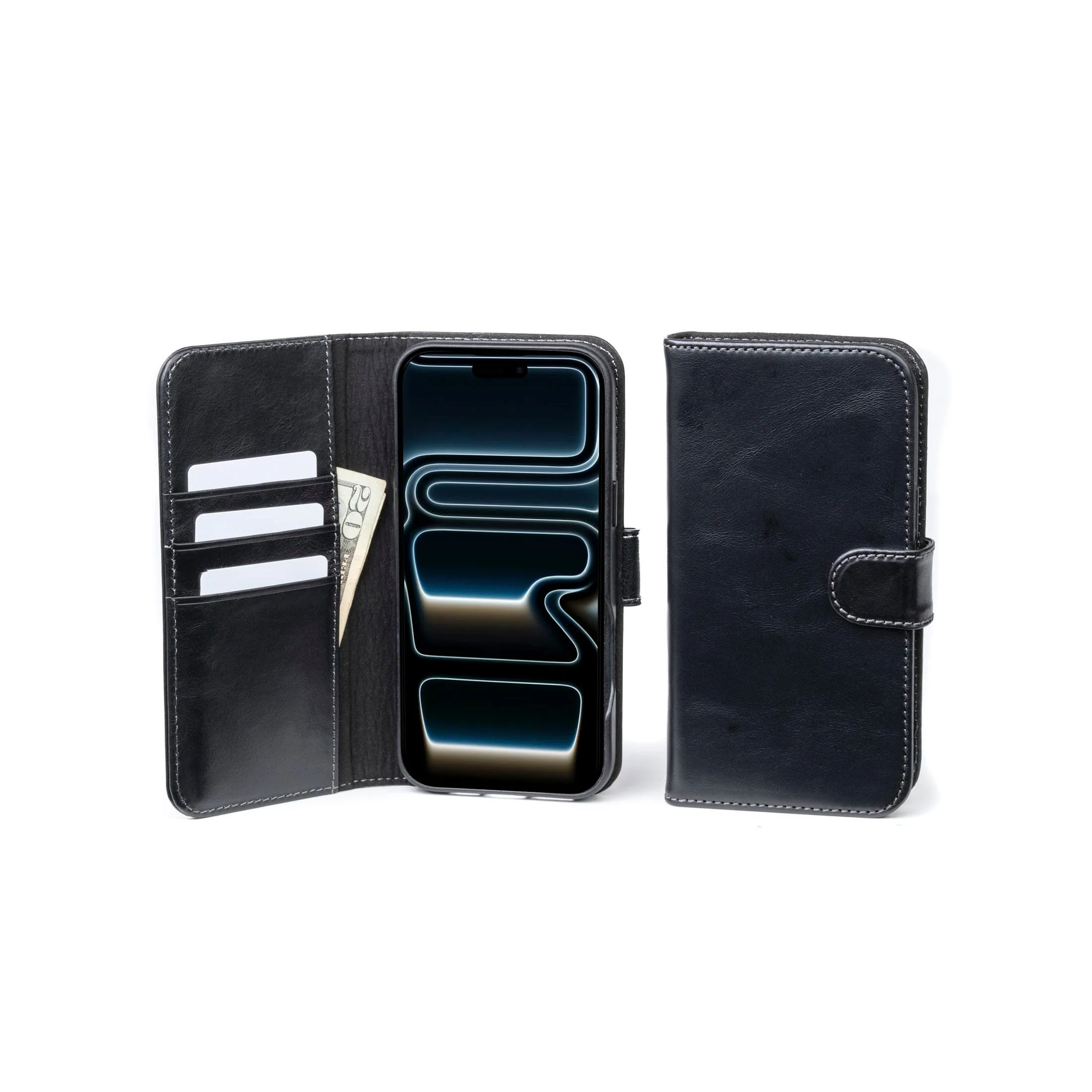 Modern Pocket Book Wallet Case For iPhone 17 Pro Max - Image 17