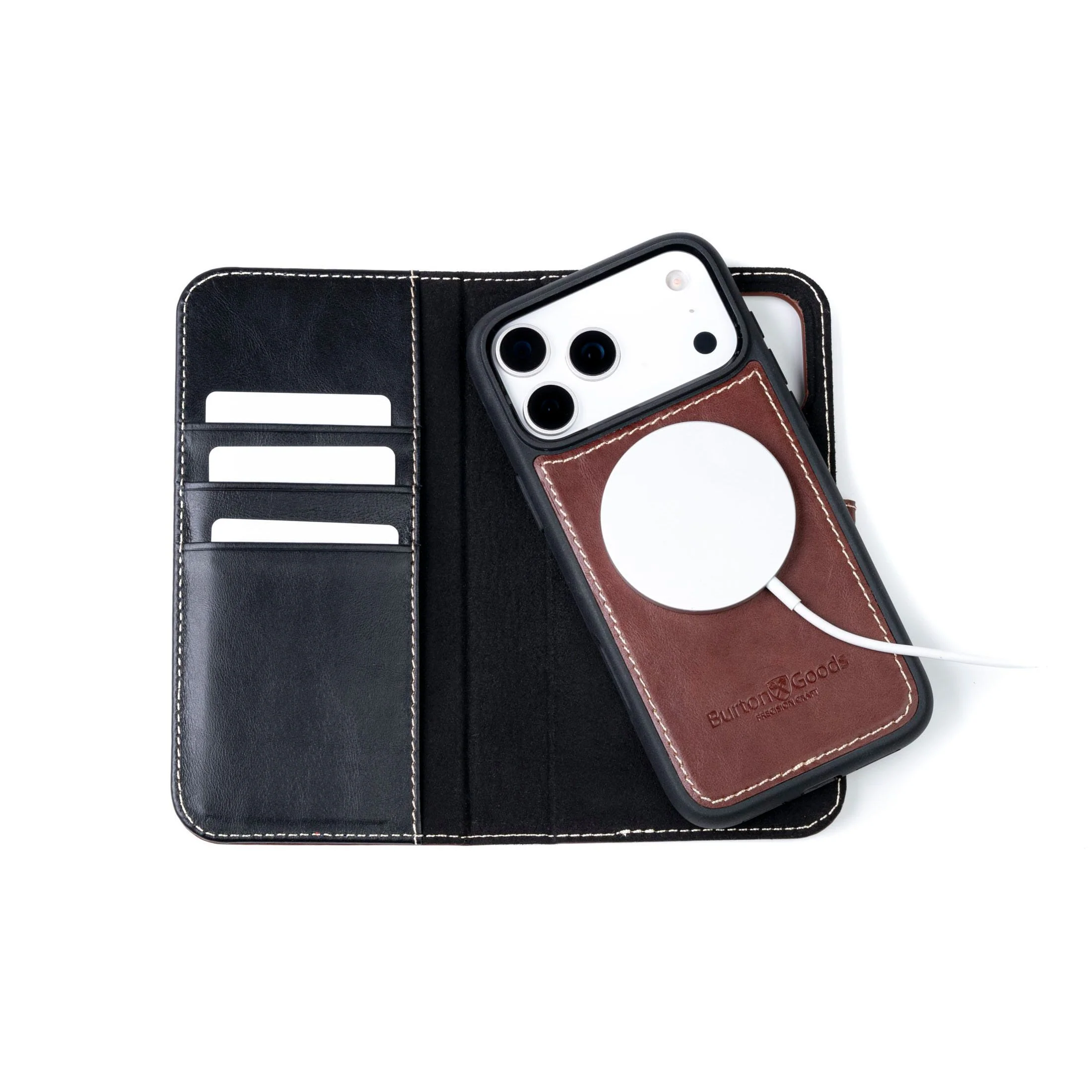 Modern Pocket Book Wallet Case For iPhone 17 Pro Max - Image 3