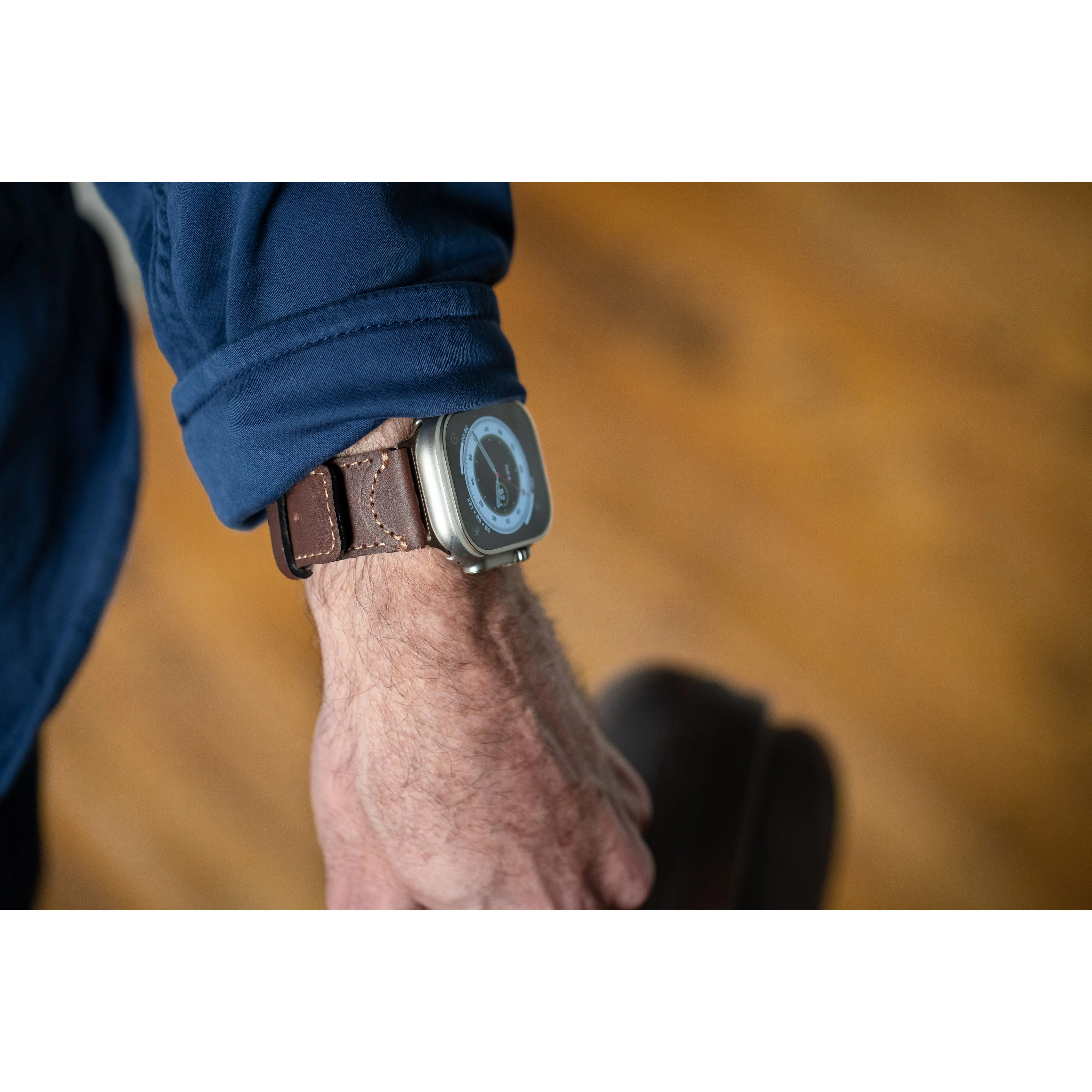 Ultra Leather Band For Apple Watch - Image 4
