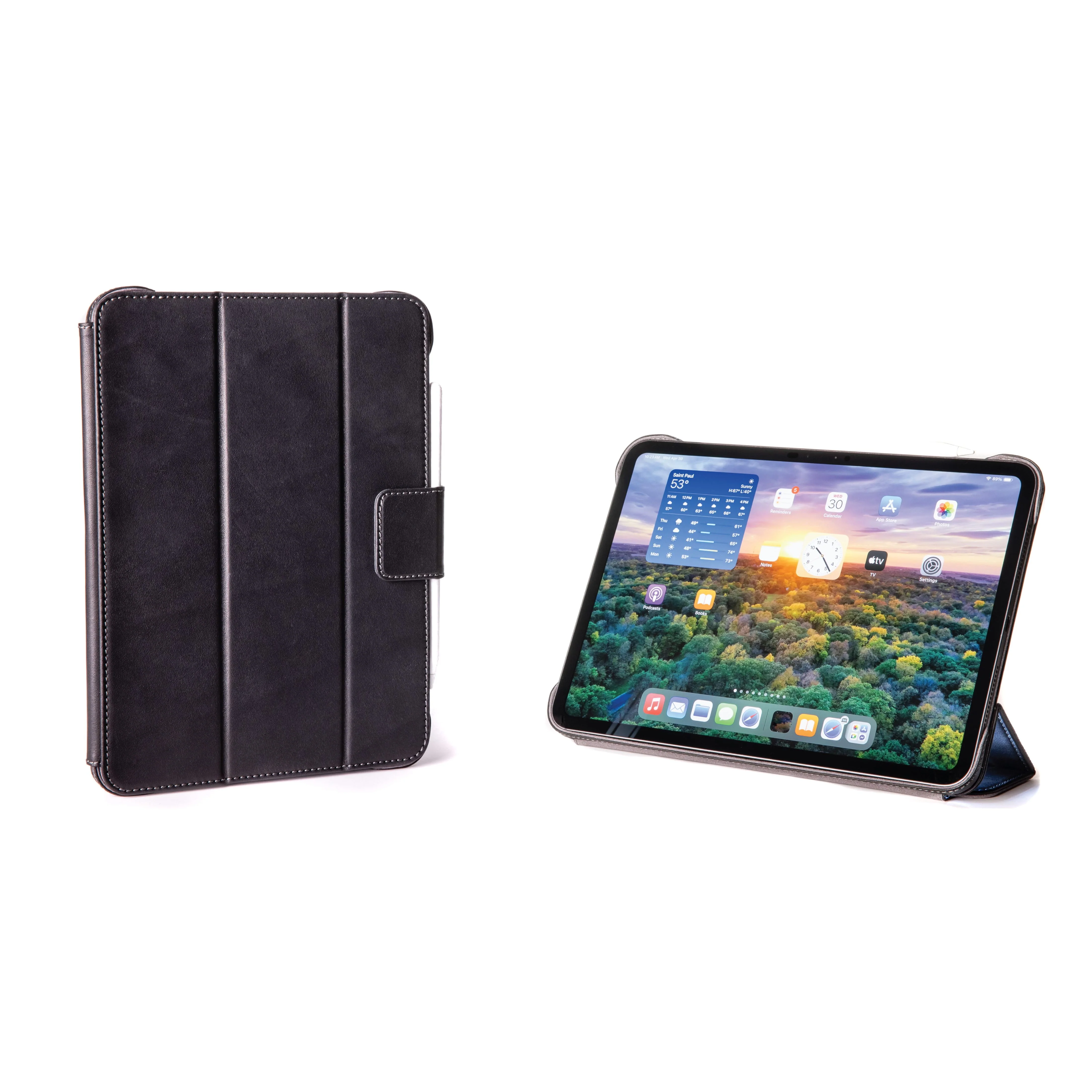 Slim Magnetic Leather Case M5 / M4 iPad Pro 11" - Image 17