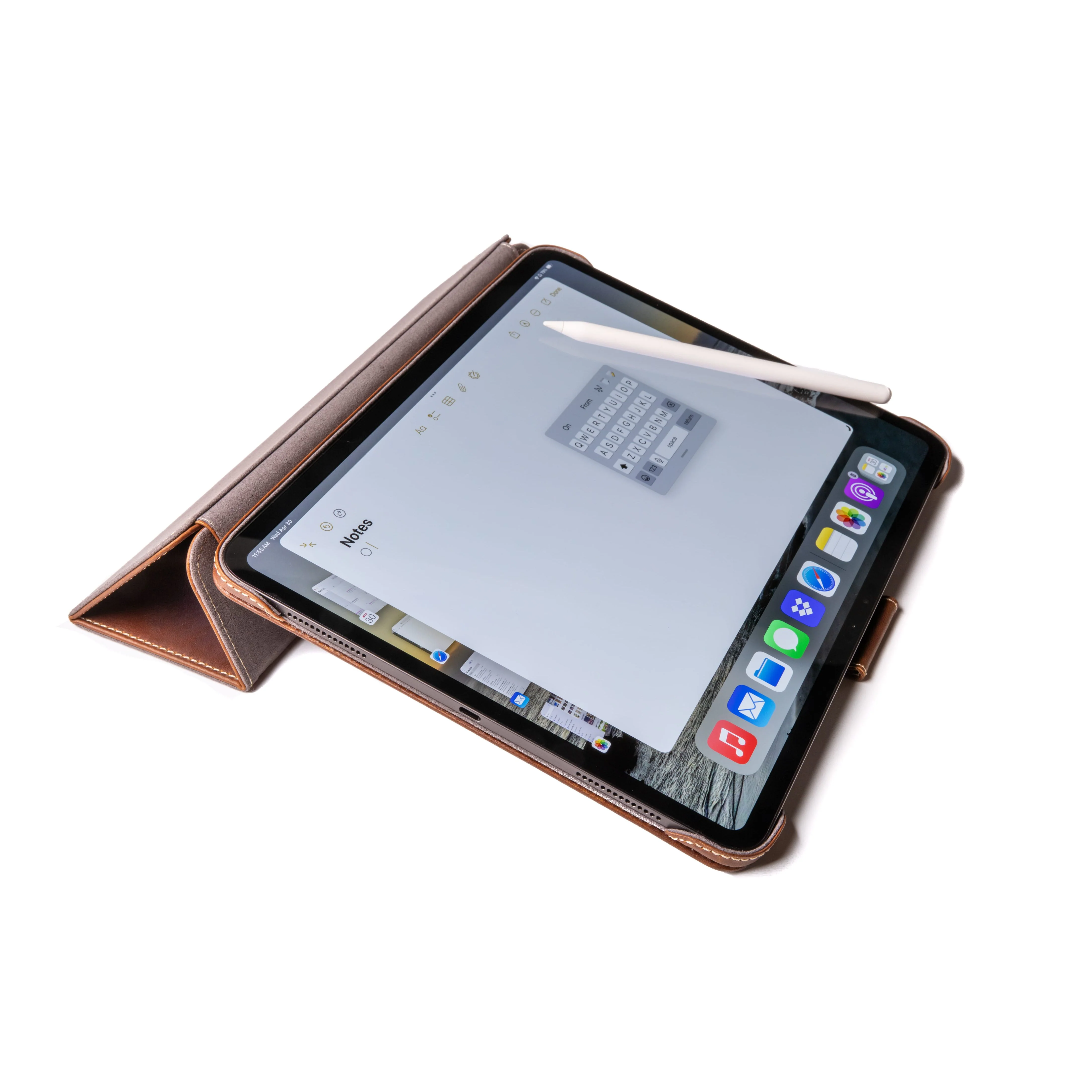 Slim Magnetic Leather iPad Case M5 / M4 iPad Pro 13" - Image 15