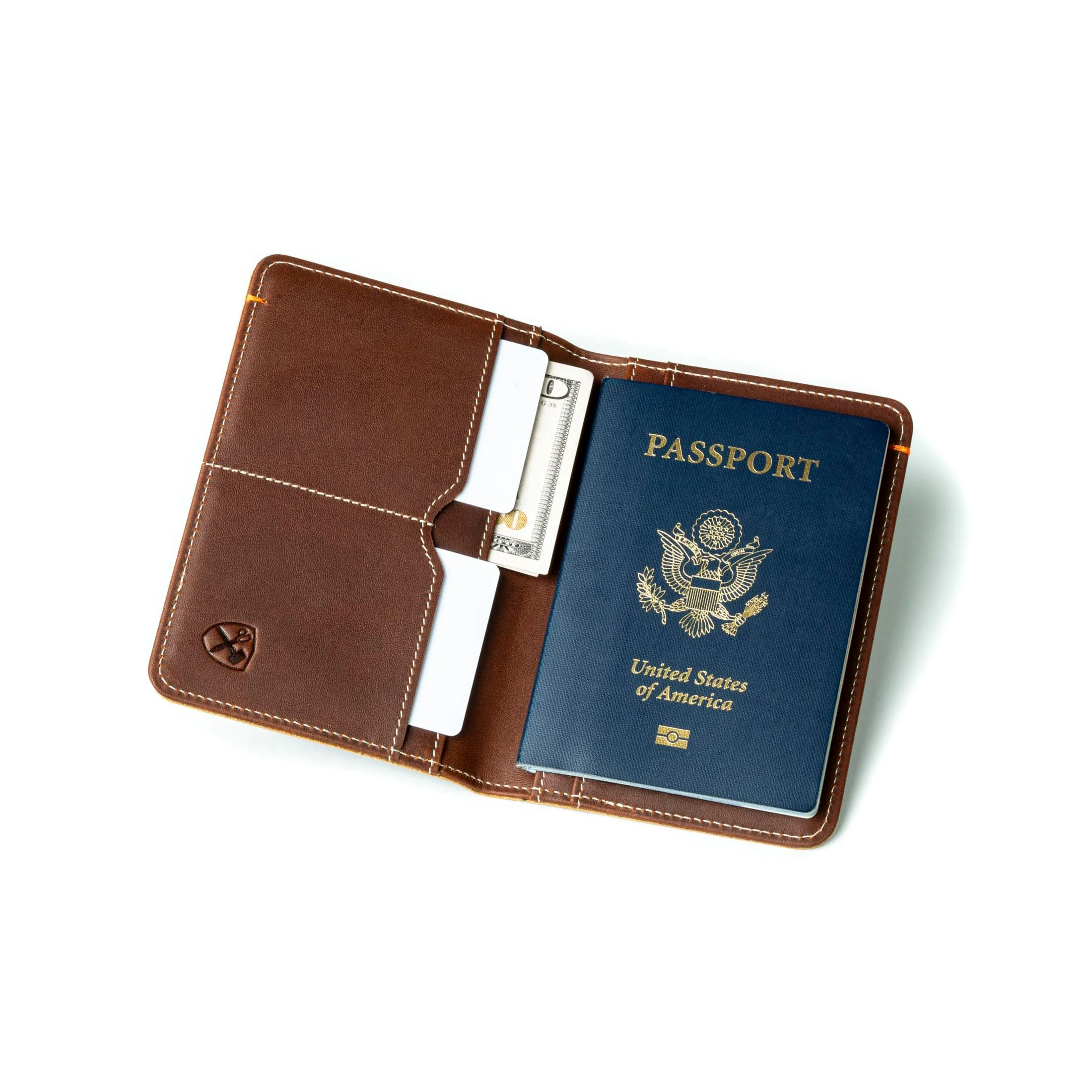 Slim Passport Leather Wallet - Image 10