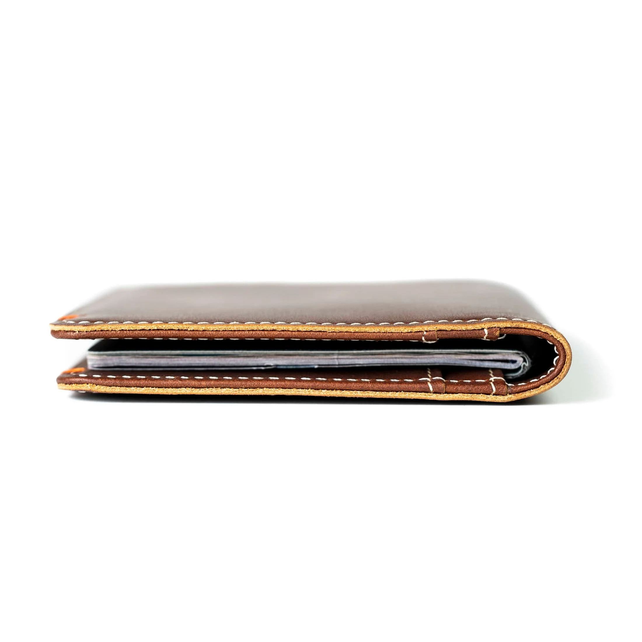 Slim Passport Leather Wallet - Image 8