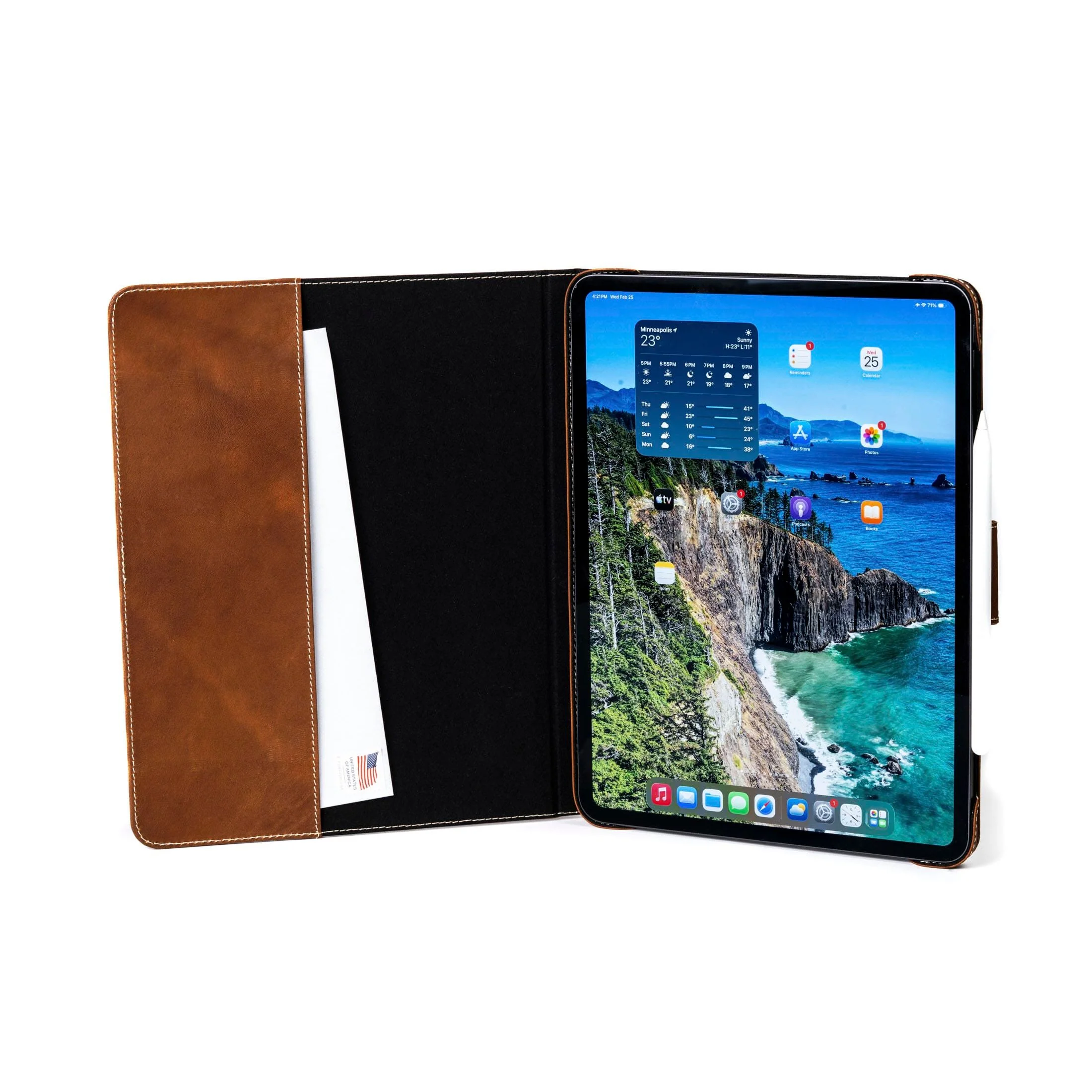 Limited Edition: Magnetic Leather Case M5 / M4 iPad Pro 13" - Image 6