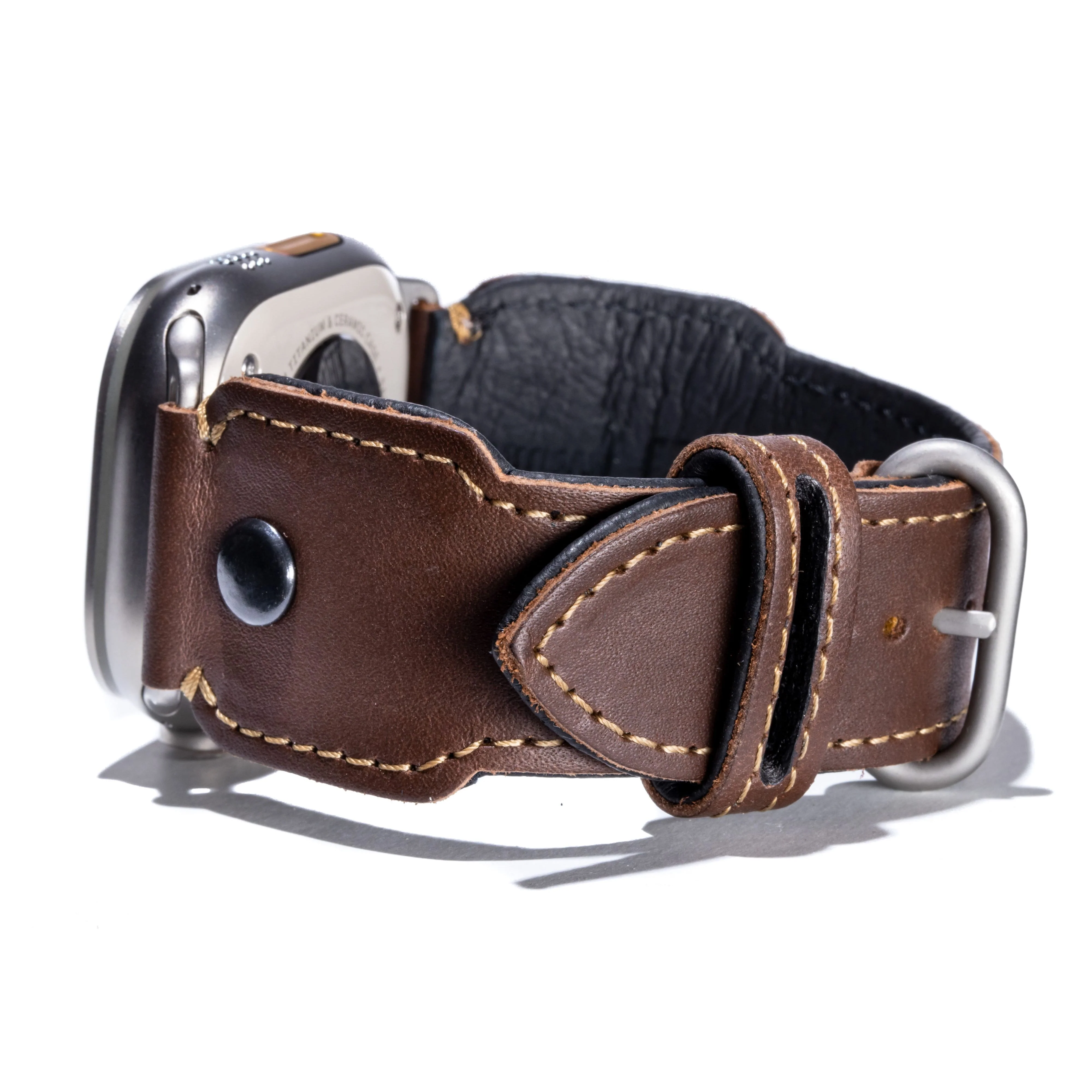 The Pilot Leather Strap For Apple Watch and Watch Ultra - Image 12