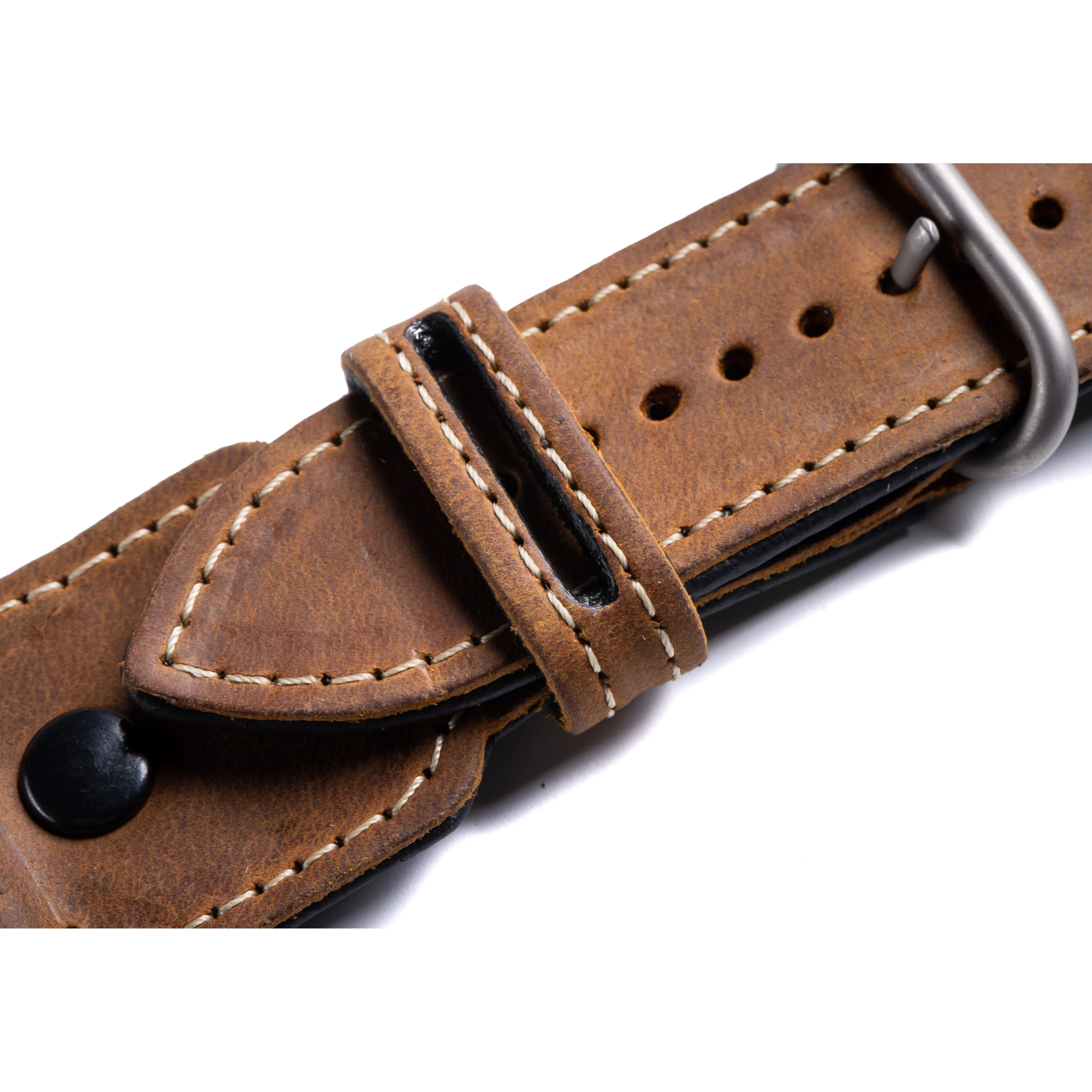 The Pilot Leather Strap For Apple Watch and Watch Ultra - Image 3