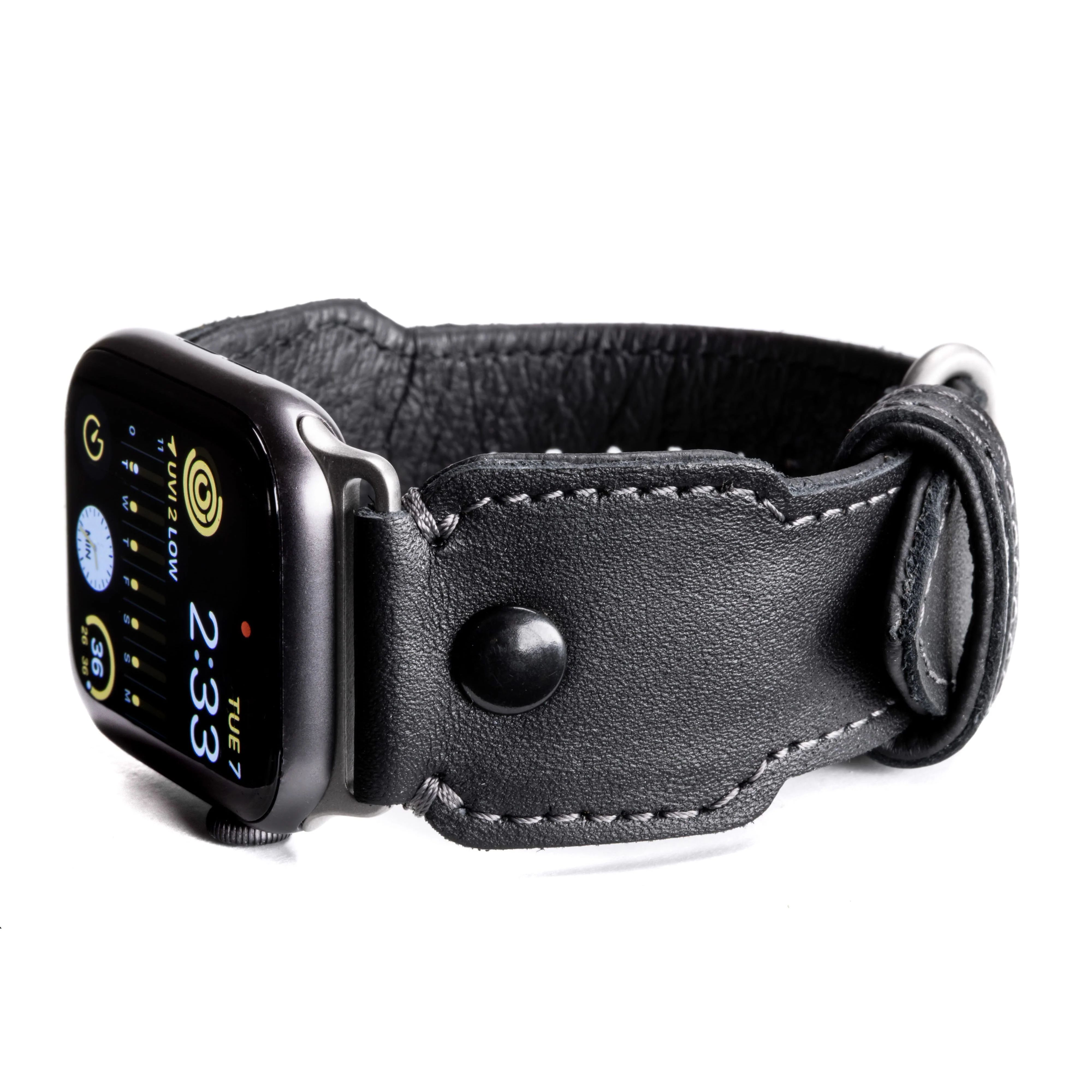 The Pilot Leather Strap For Apple Watch and Watch Ultra - Image 8
