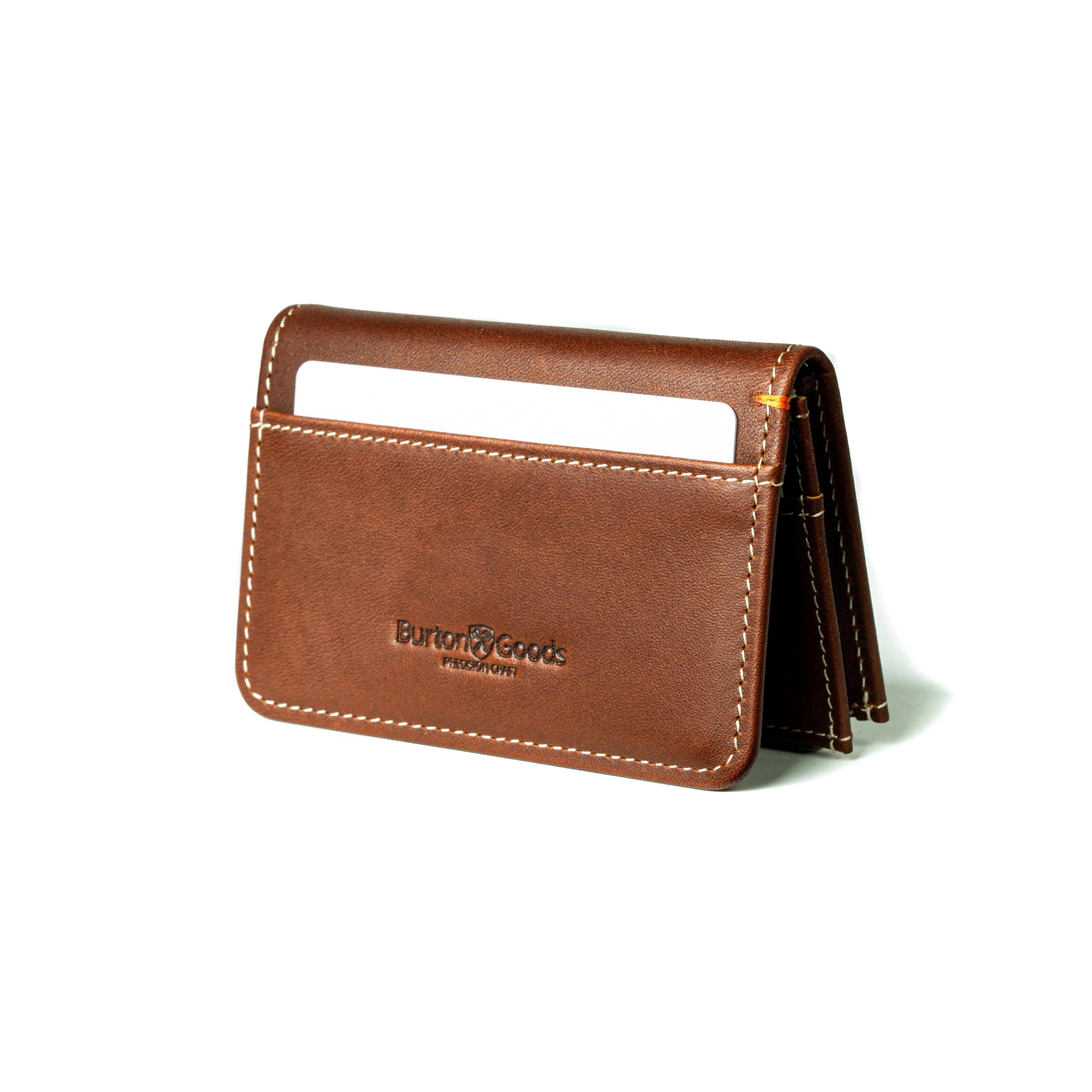 Ultra Compact Bi-Fold Leather Wallet - Image 12
