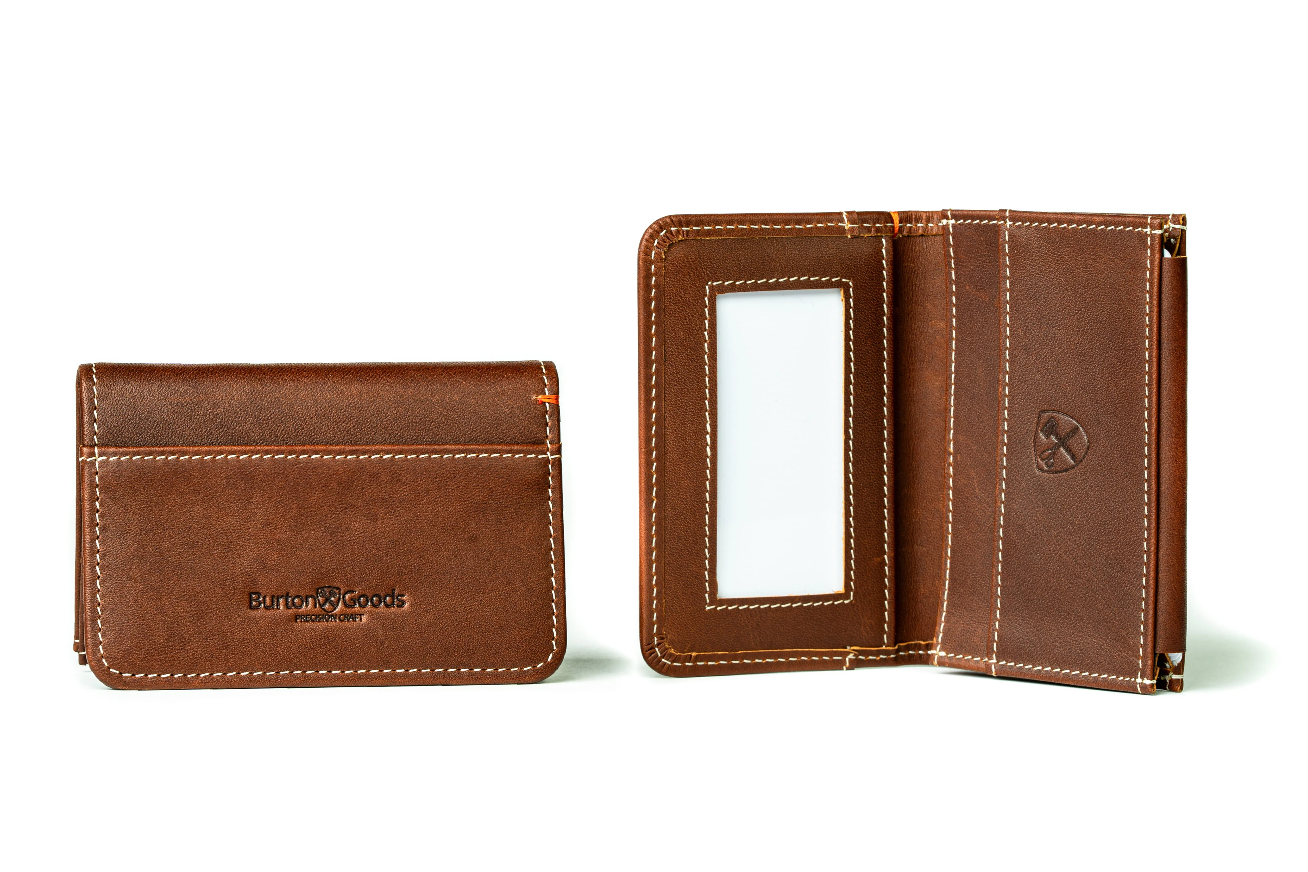 Ultra Compact Bi-Fold Leather Wallet - Image 9